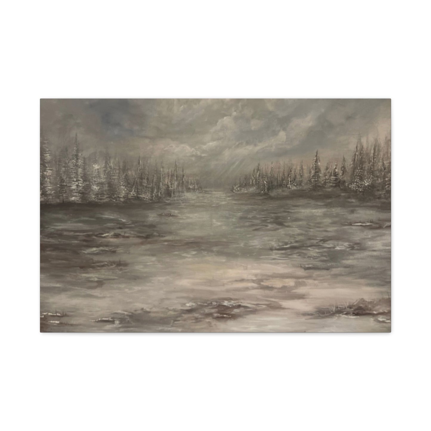 "Among the Evergreens" Fine Art Print
