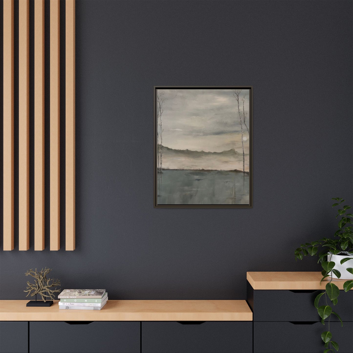 "Veil of Morning Light" Fine Art Print - Framed