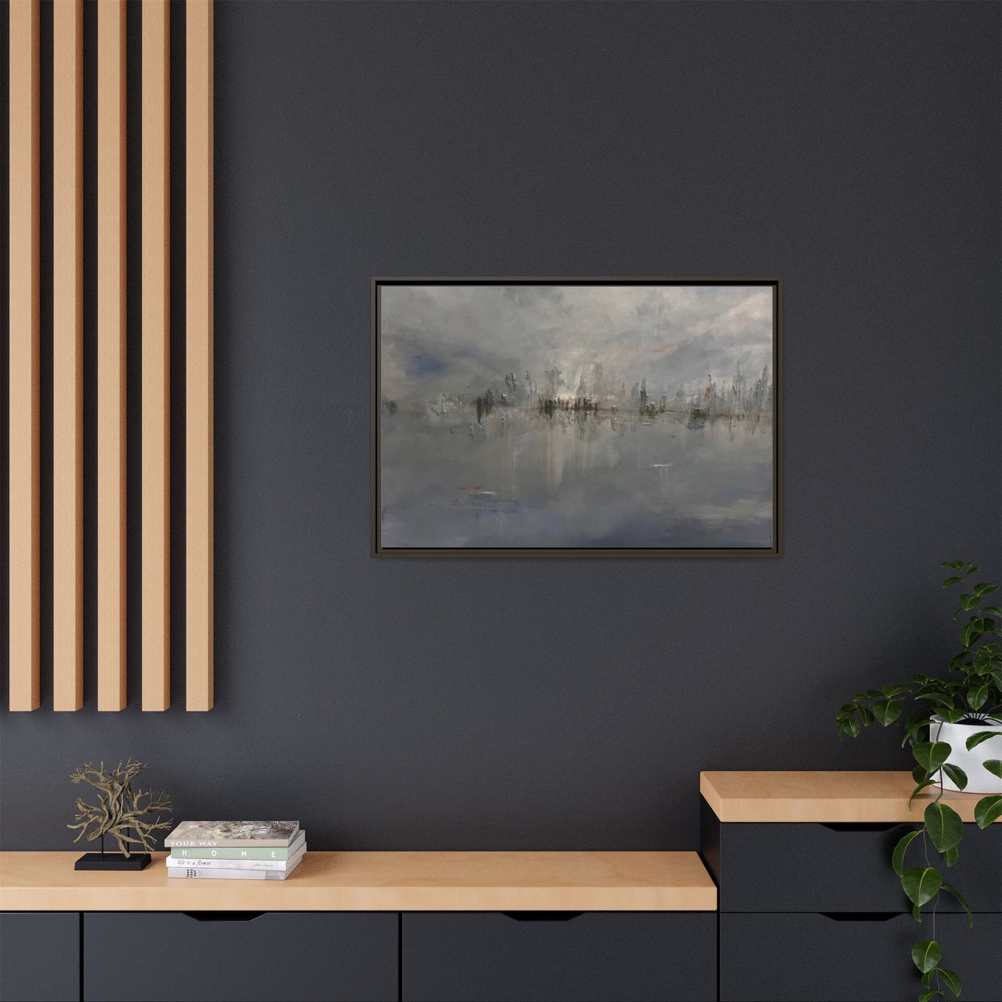 Weight of the Sky" Fine Art Print - Framed