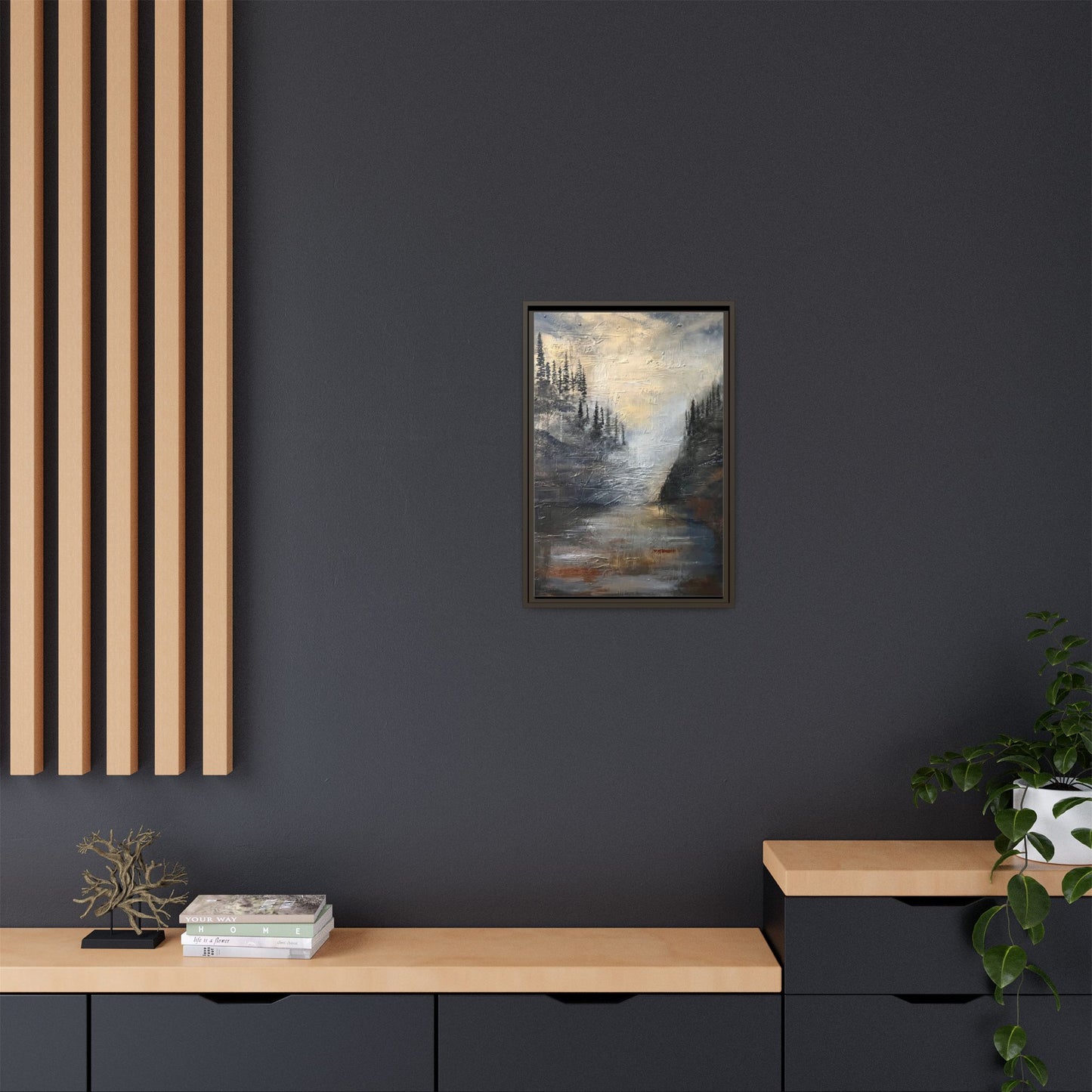 "Valley of Stillness" Fine Art Print - Framed