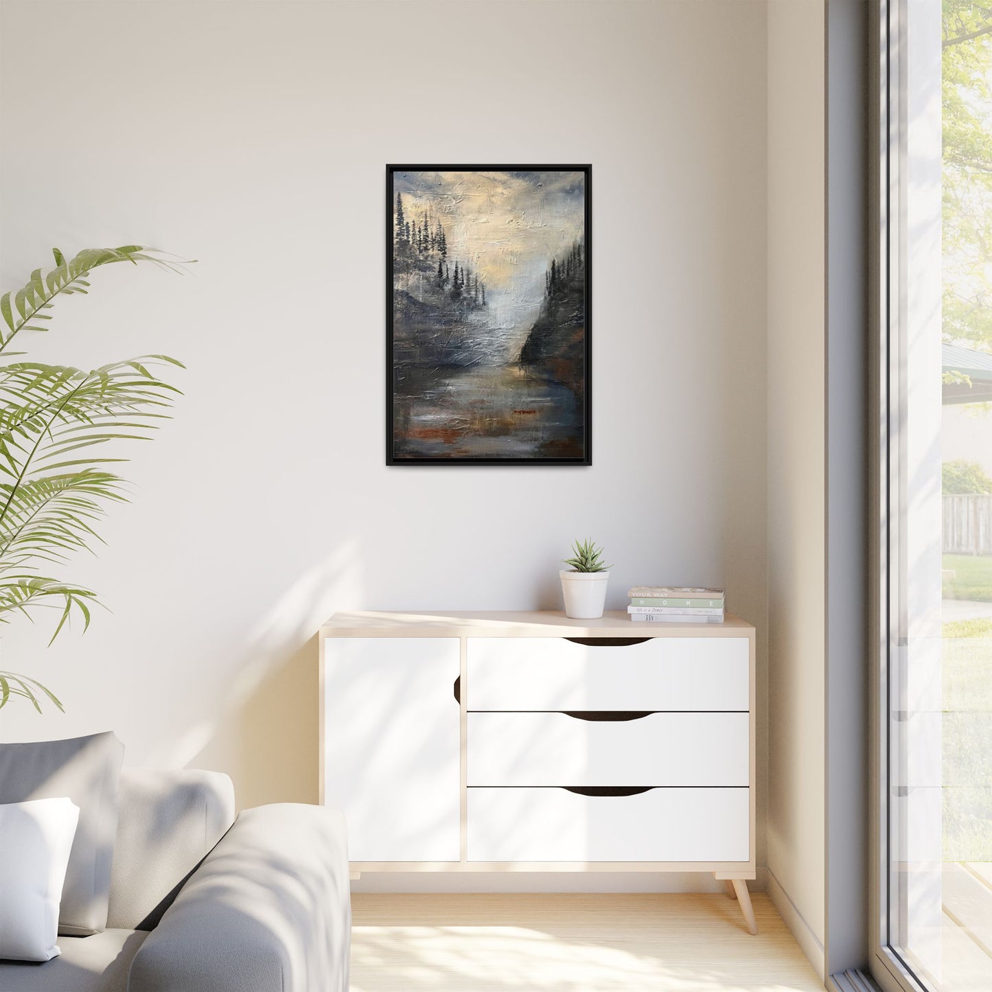 "Valley of Stillness" Fine Art Print - Framed