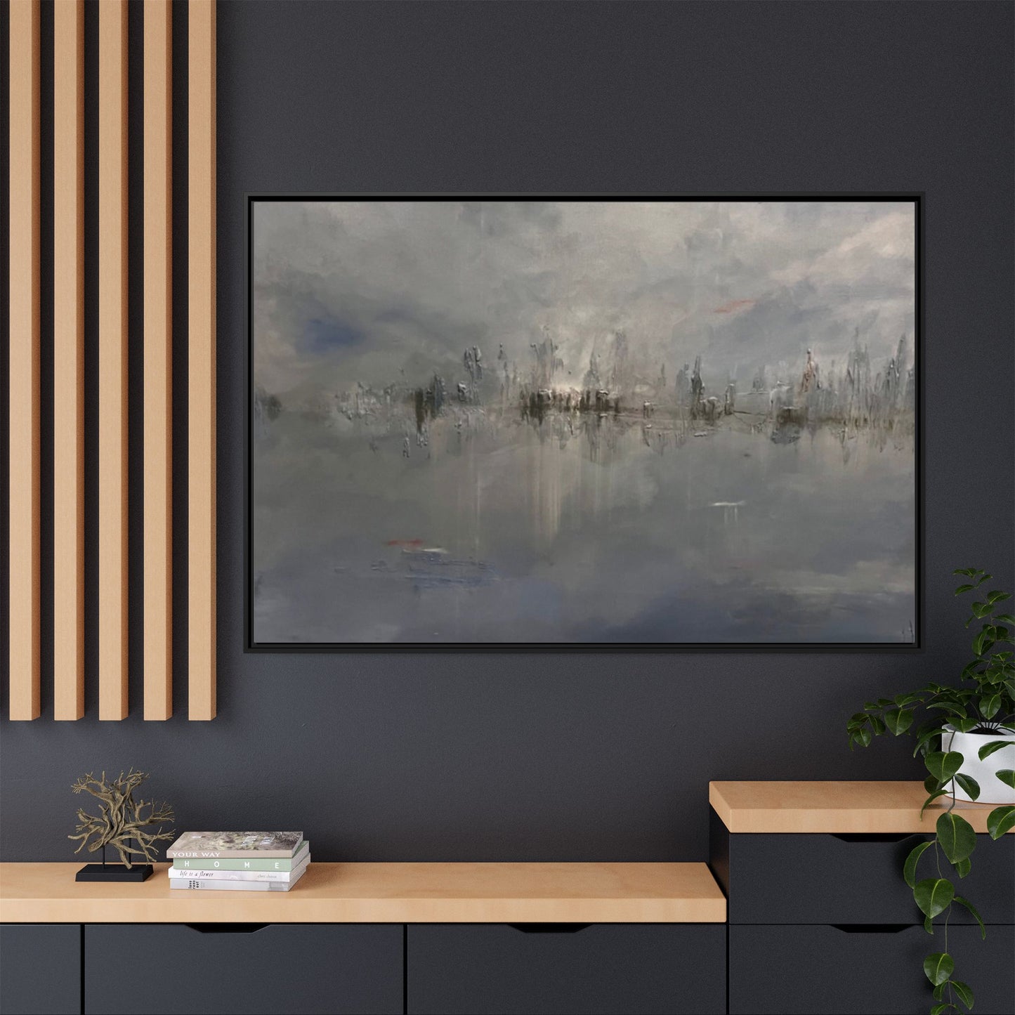 Weight of the Sky" Fine Art Print - Framed