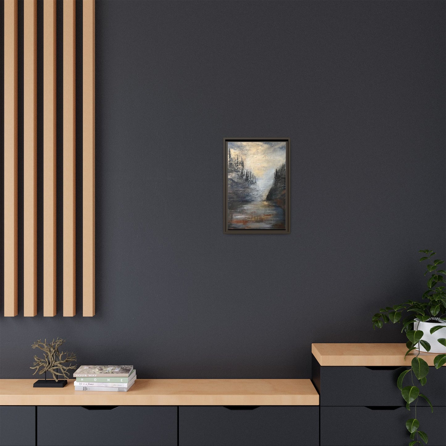 "Valley of Stillness" Fine Art Print - Framed