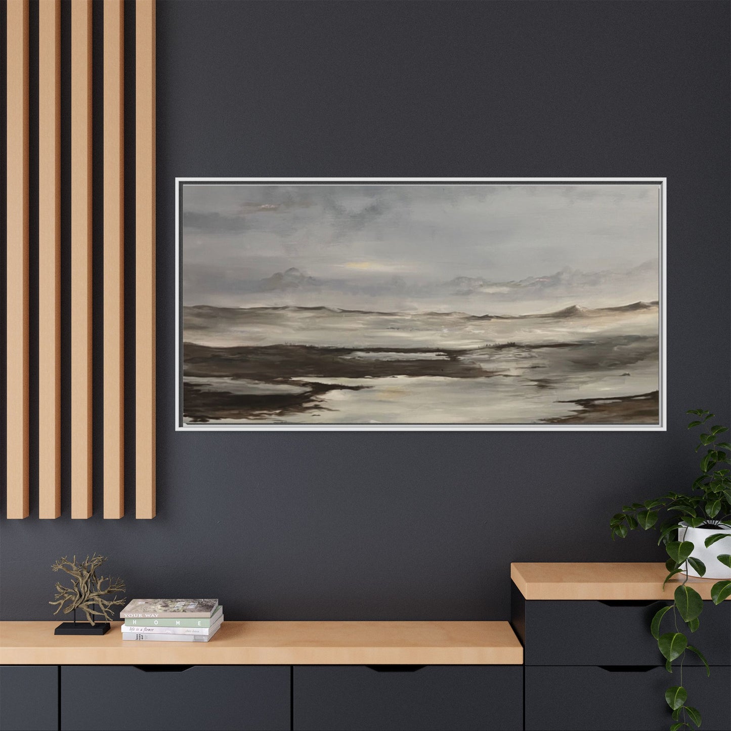 "In the Bog" Fine Art Print - Framed