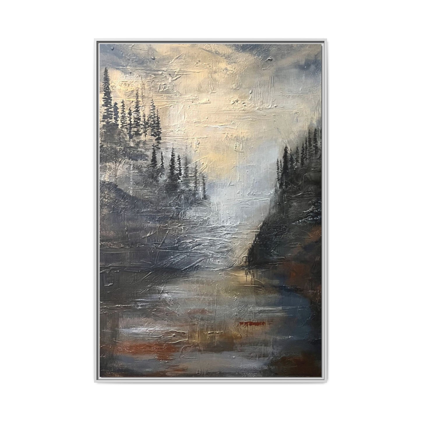"Valley of Stillness" Fine Art Print - Framed