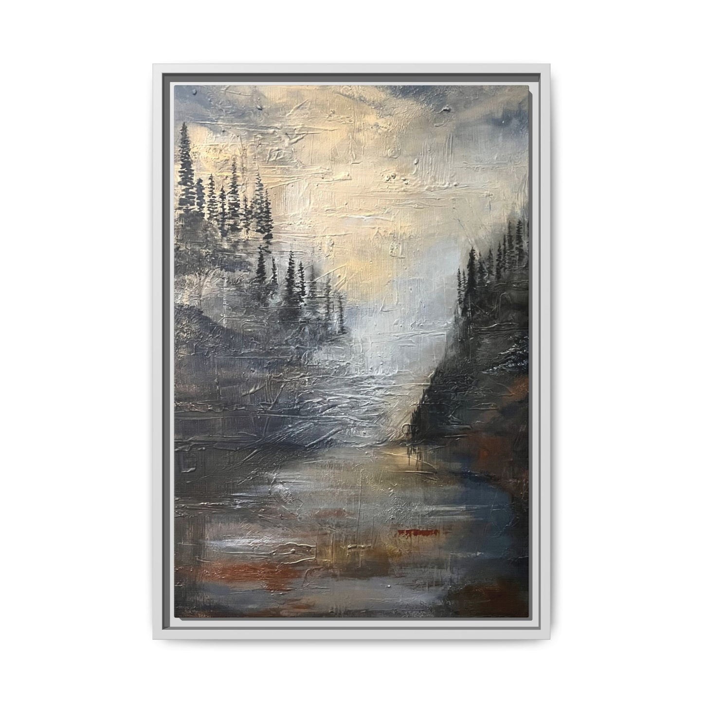 "Valley of Stillness" Fine Art Print - Framed