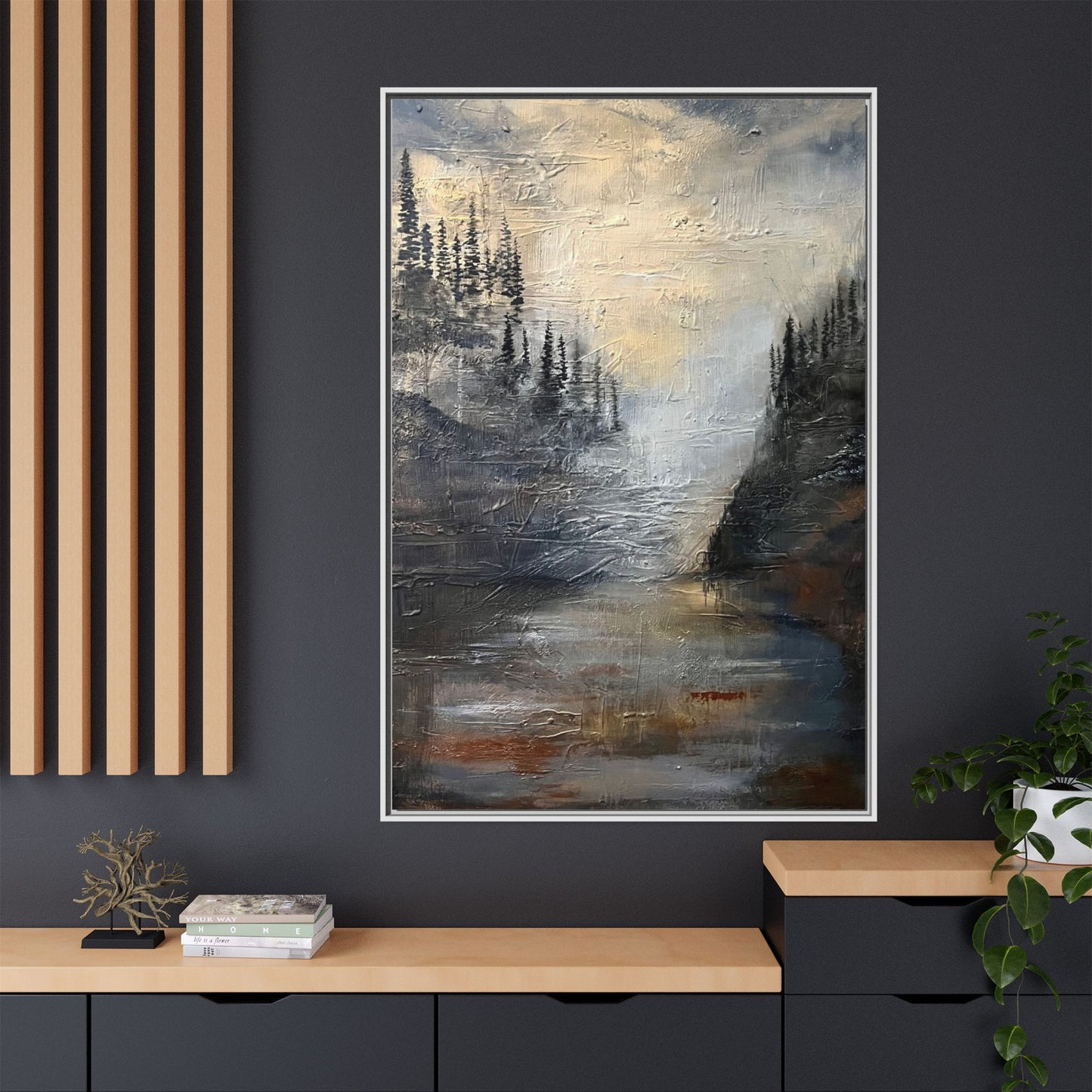 "Valley of Stillness" Fine Art Print - Framed