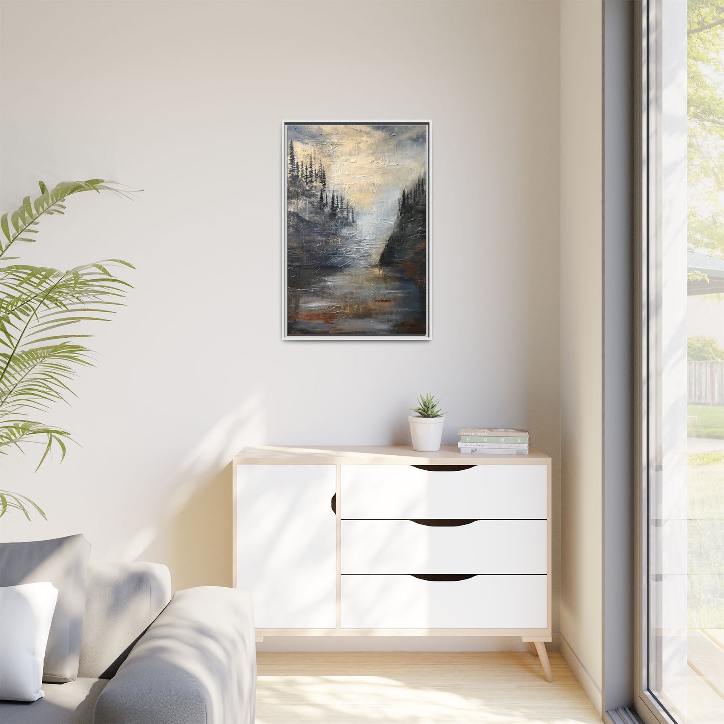 "Valley of Stillness" Fine Art Print - Framed