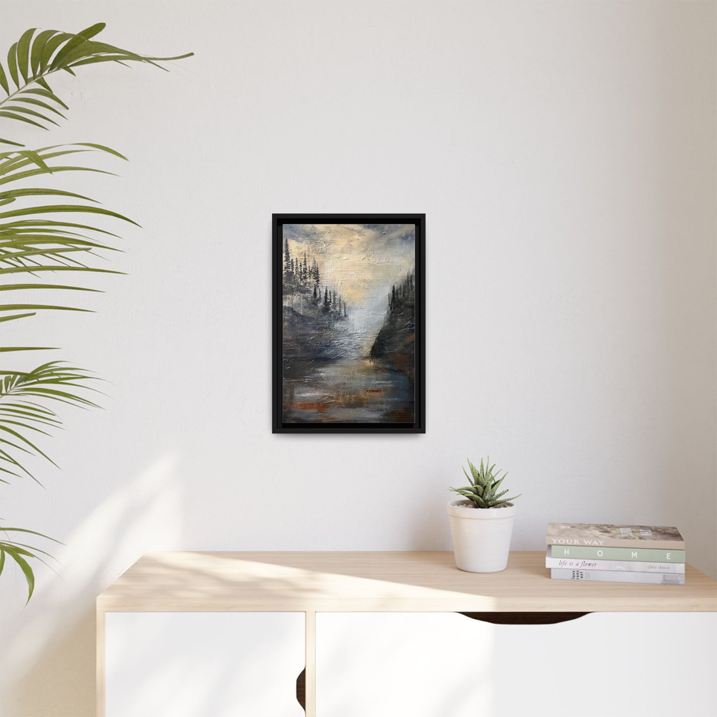 "Valley of Stillness" Fine Art Print - Framed