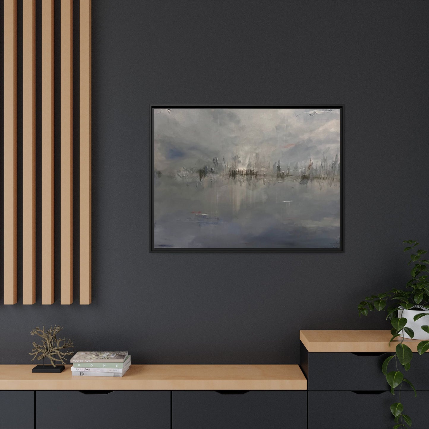 Weight of the Sky" Fine Art Print - Framed