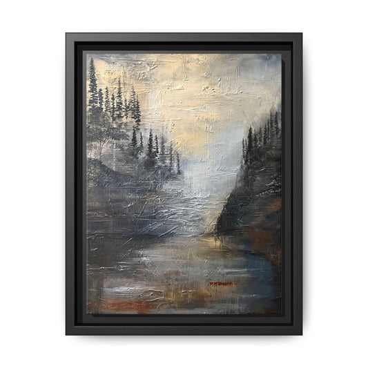 "Valley of Stillness" Fine Art Print - Framed