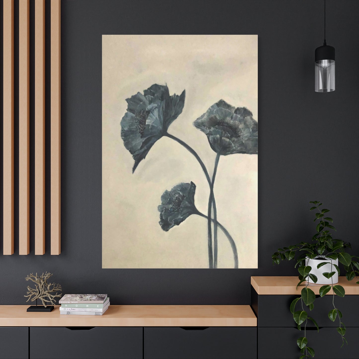 "Azure Bloom" Fine Art Print