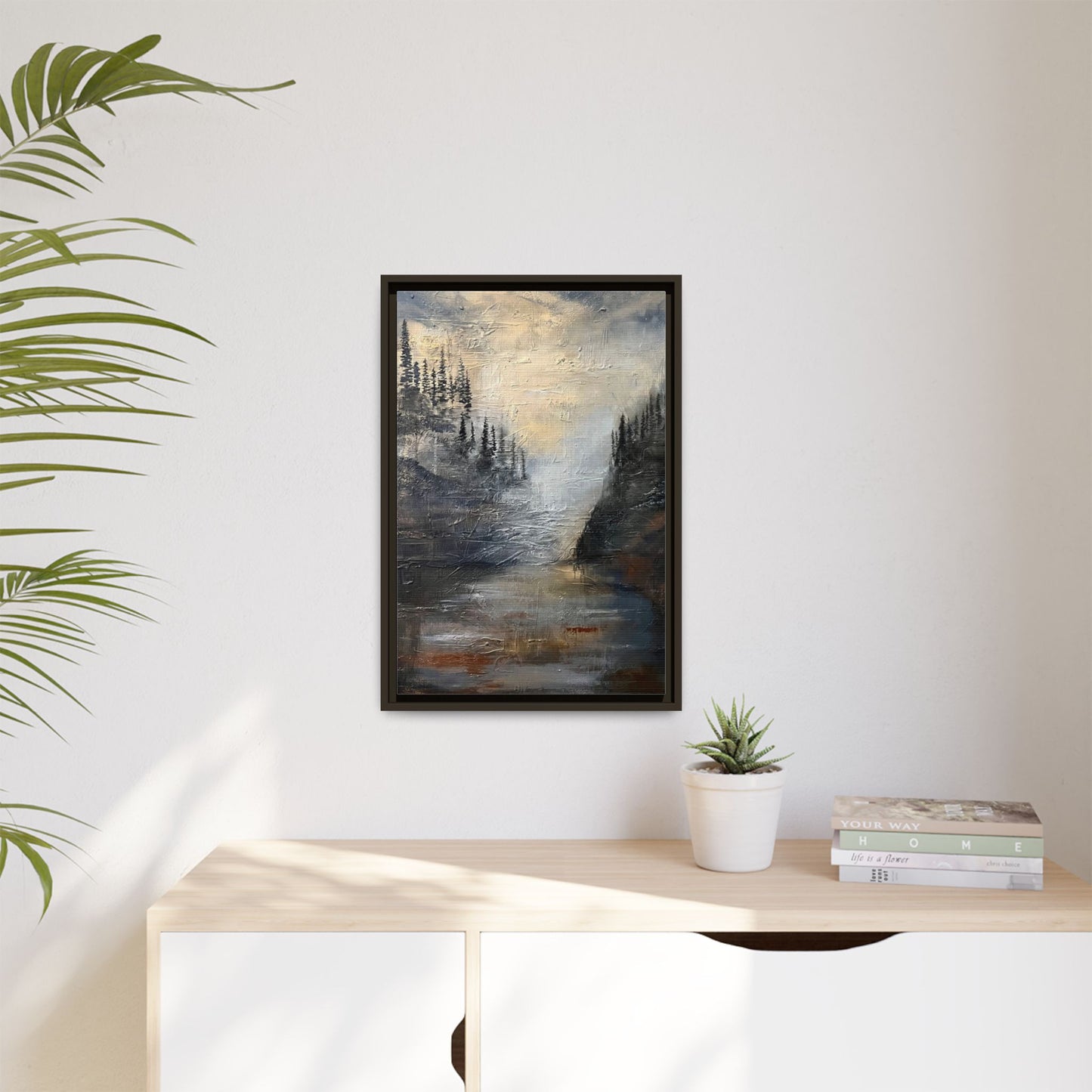 "Valley of Stillness" Fine Art Print - Framed
