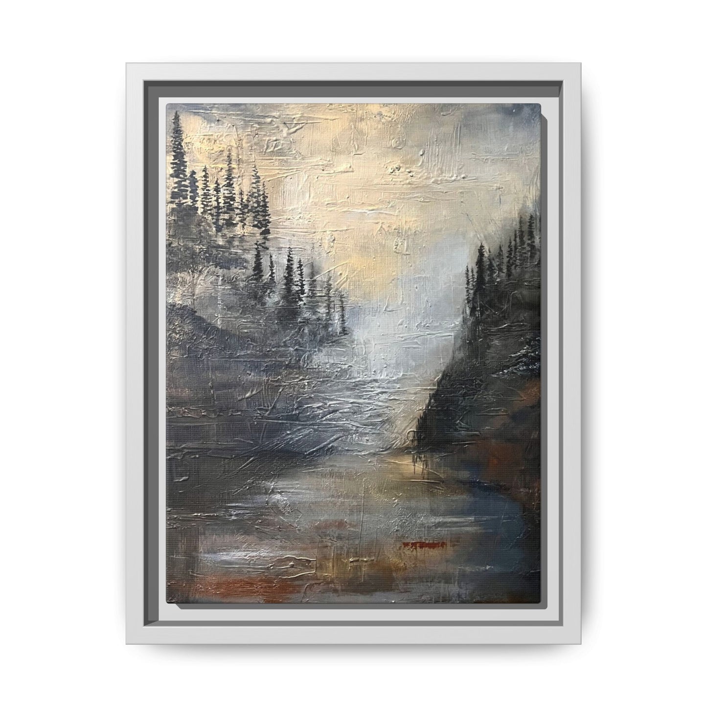 "Valley of Stillness" Fine Art Print - Framed