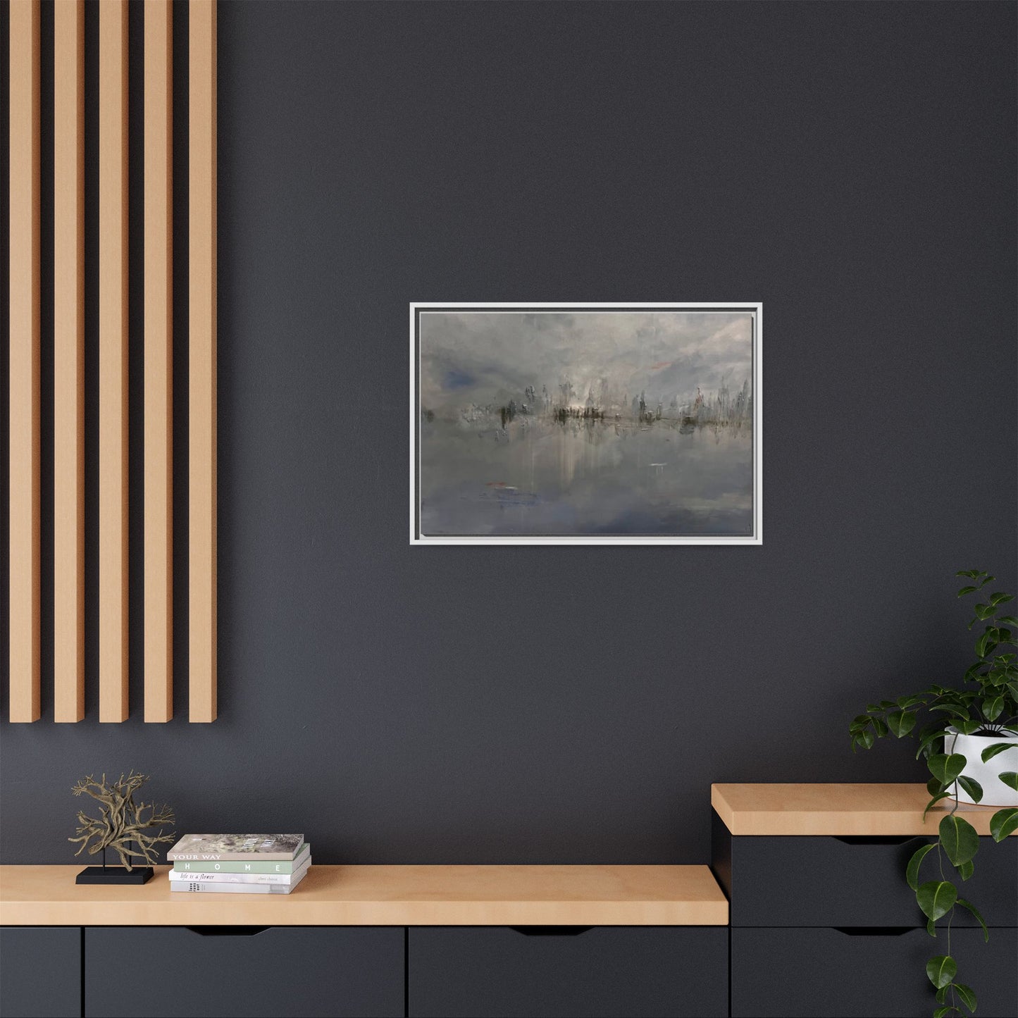 Weight of the Sky" Fine Art Print - Framed