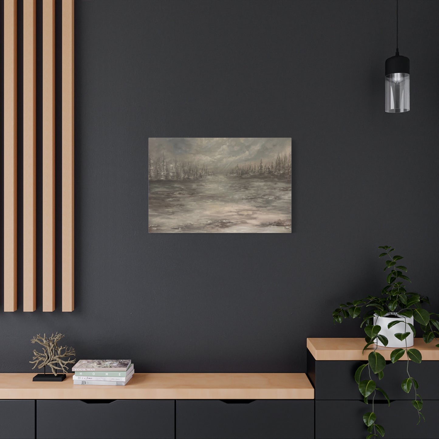 "Among the Evergreens" Fine Art Print