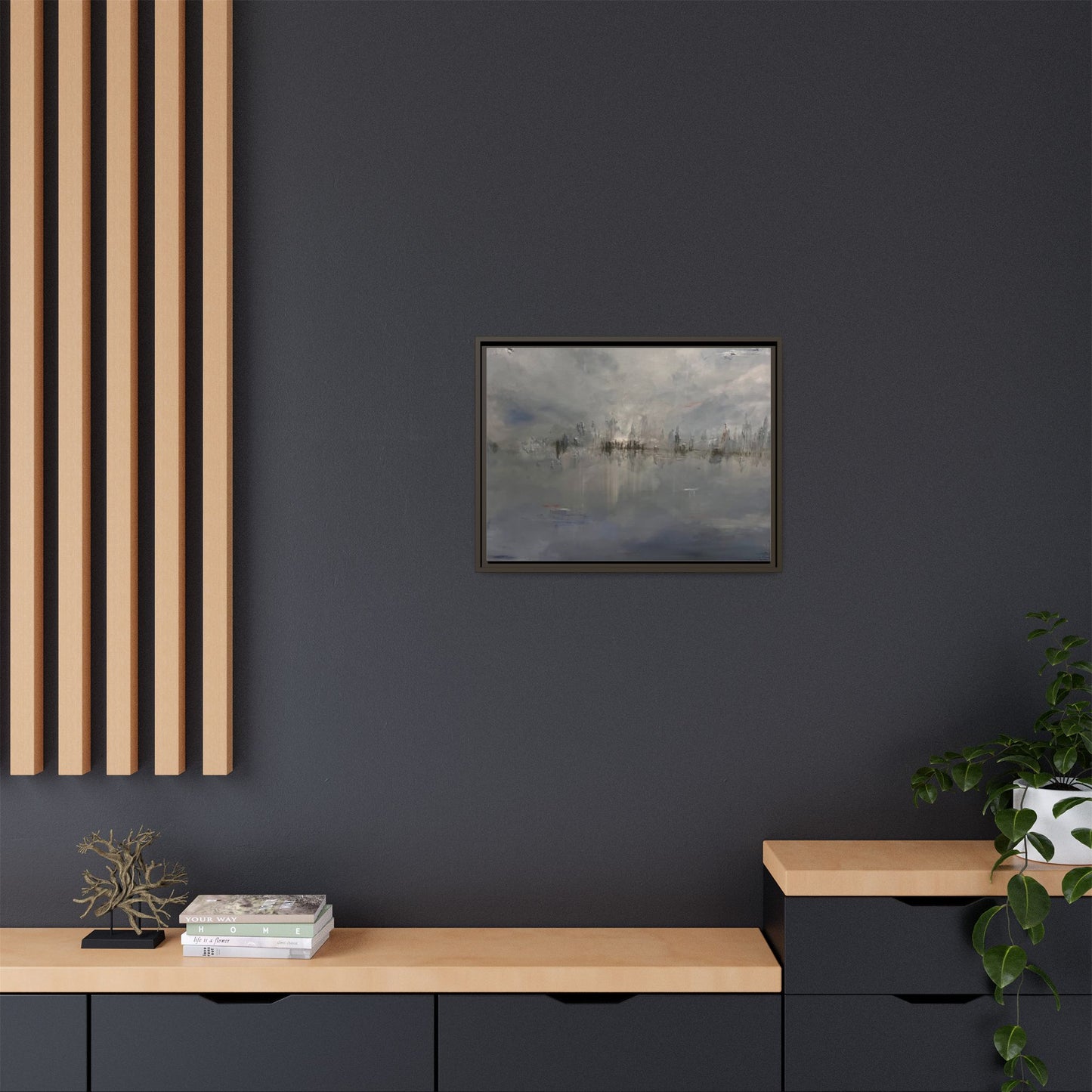 Weight of the Sky" Fine Art Print - Framed