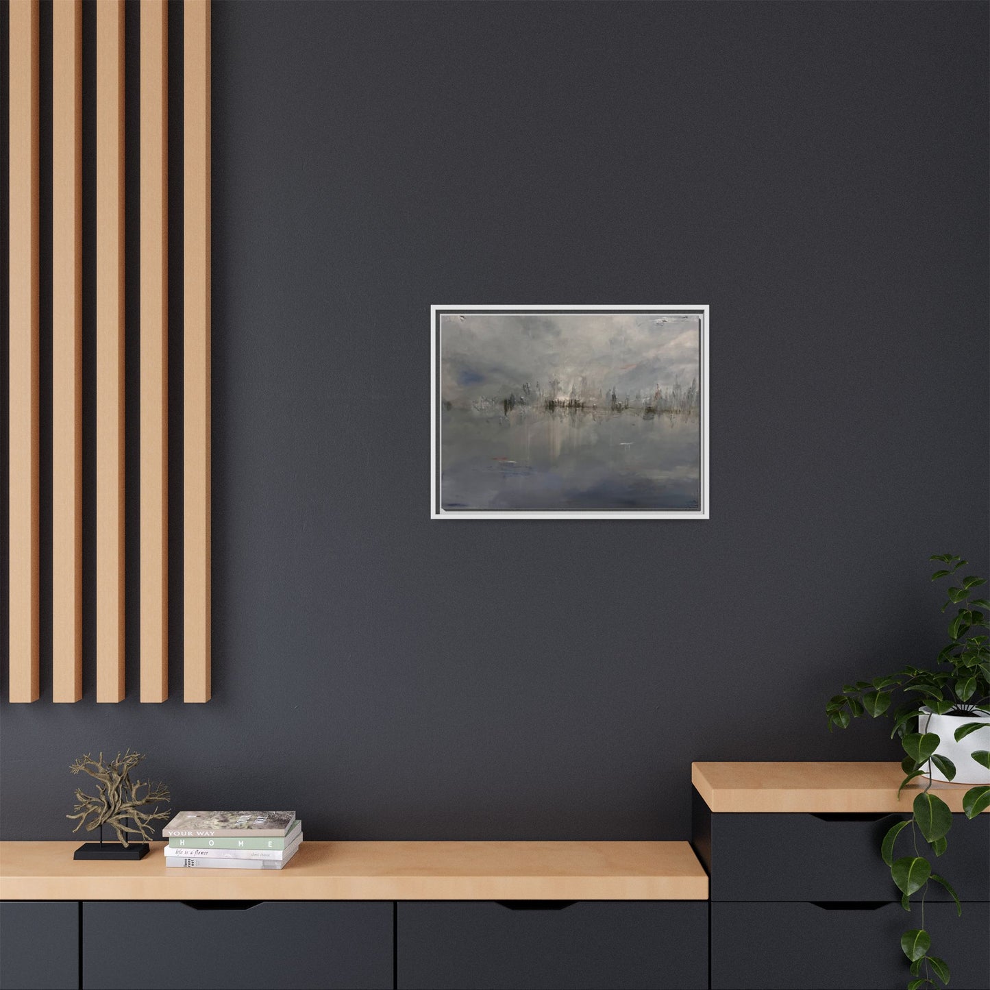 Weight of the Sky" Fine Art Print - Framed