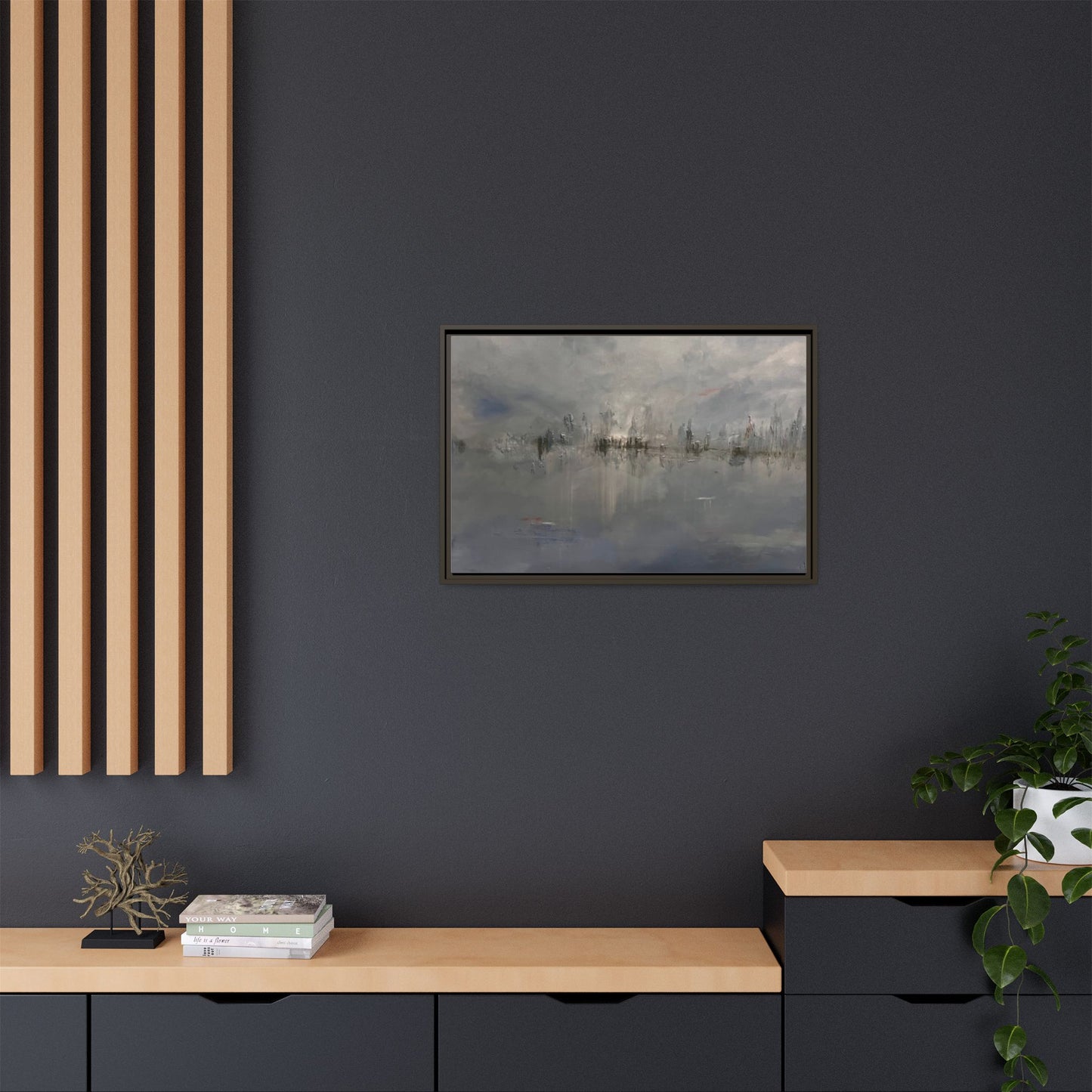 Weight of the Sky" Fine Art Print - Framed