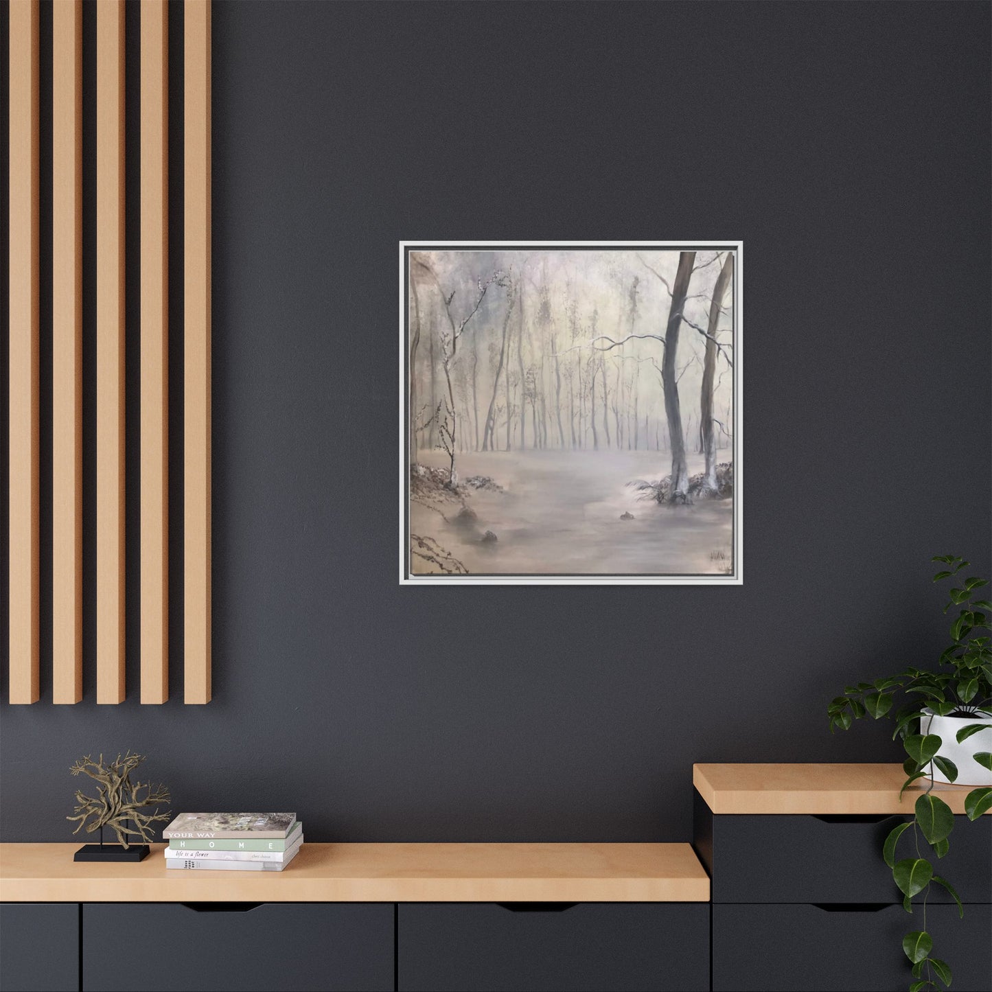"Silent Winter" Fine Art Print - Framed