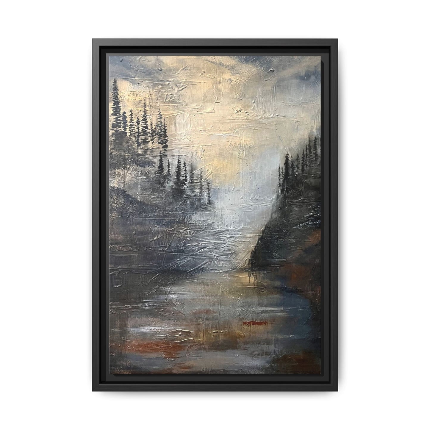"Valley of Stillness" Fine Art Print - Framed