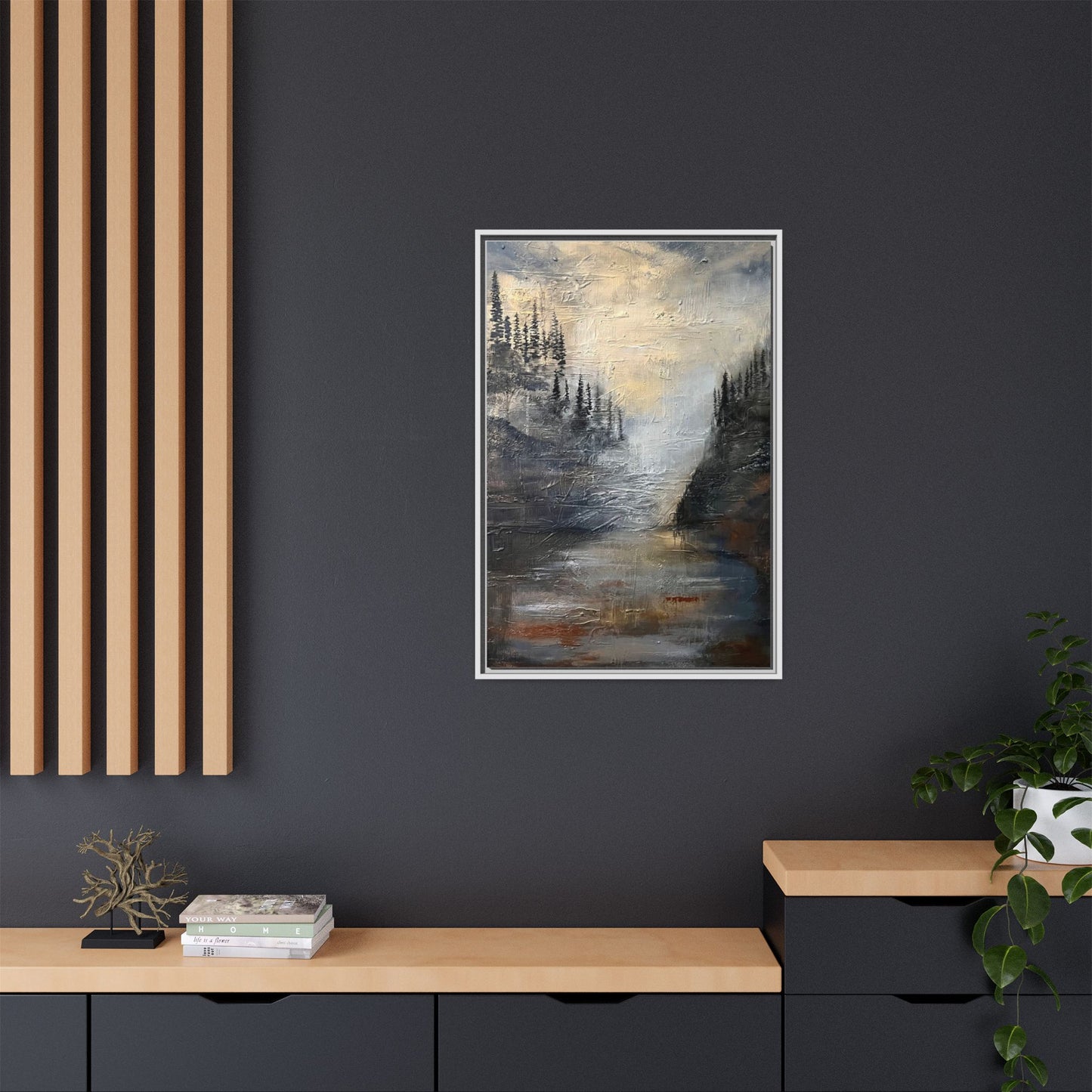 "Valley of Stillness" Fine Art Print - Framed
