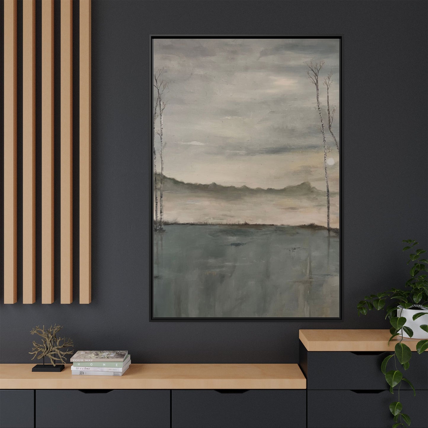"Veil of Morning Light" Fine Art Print - Framed