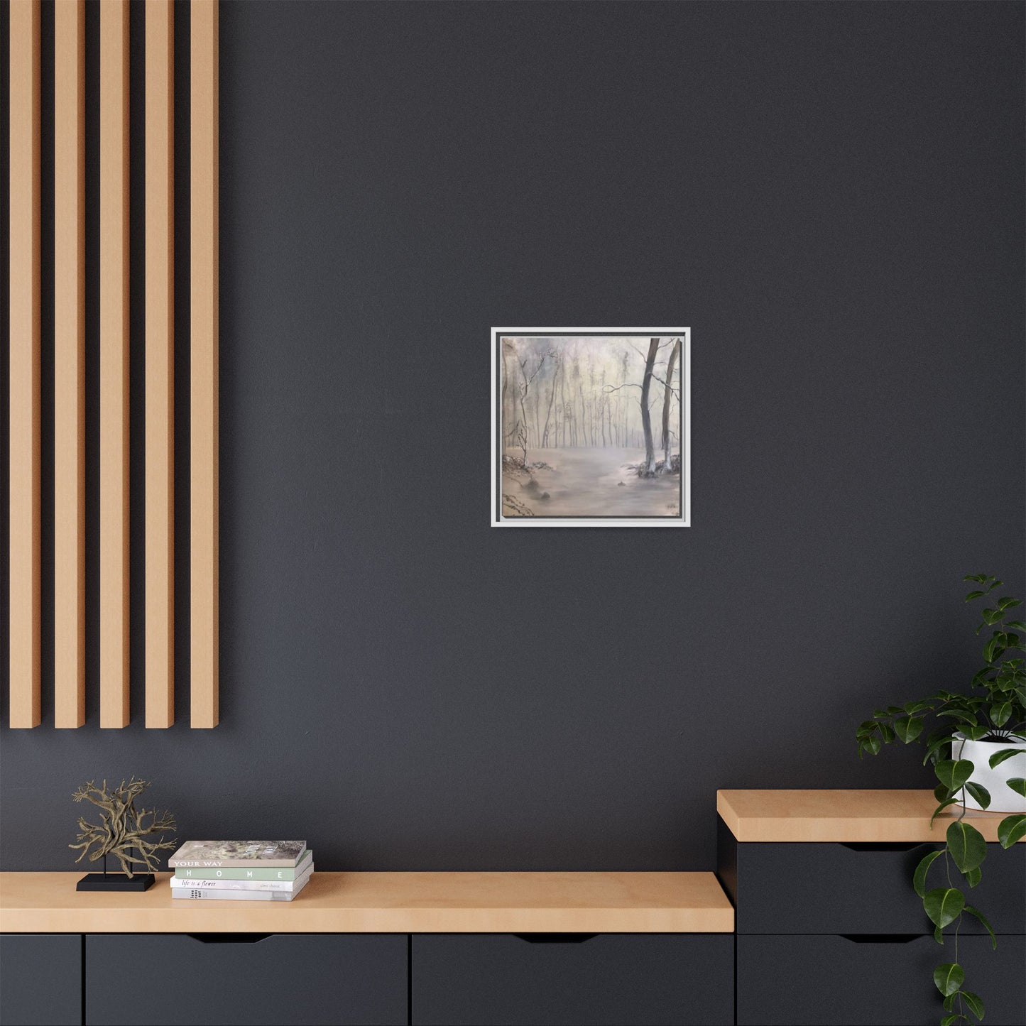 "Silent Winter" Fine Art Print - Framed