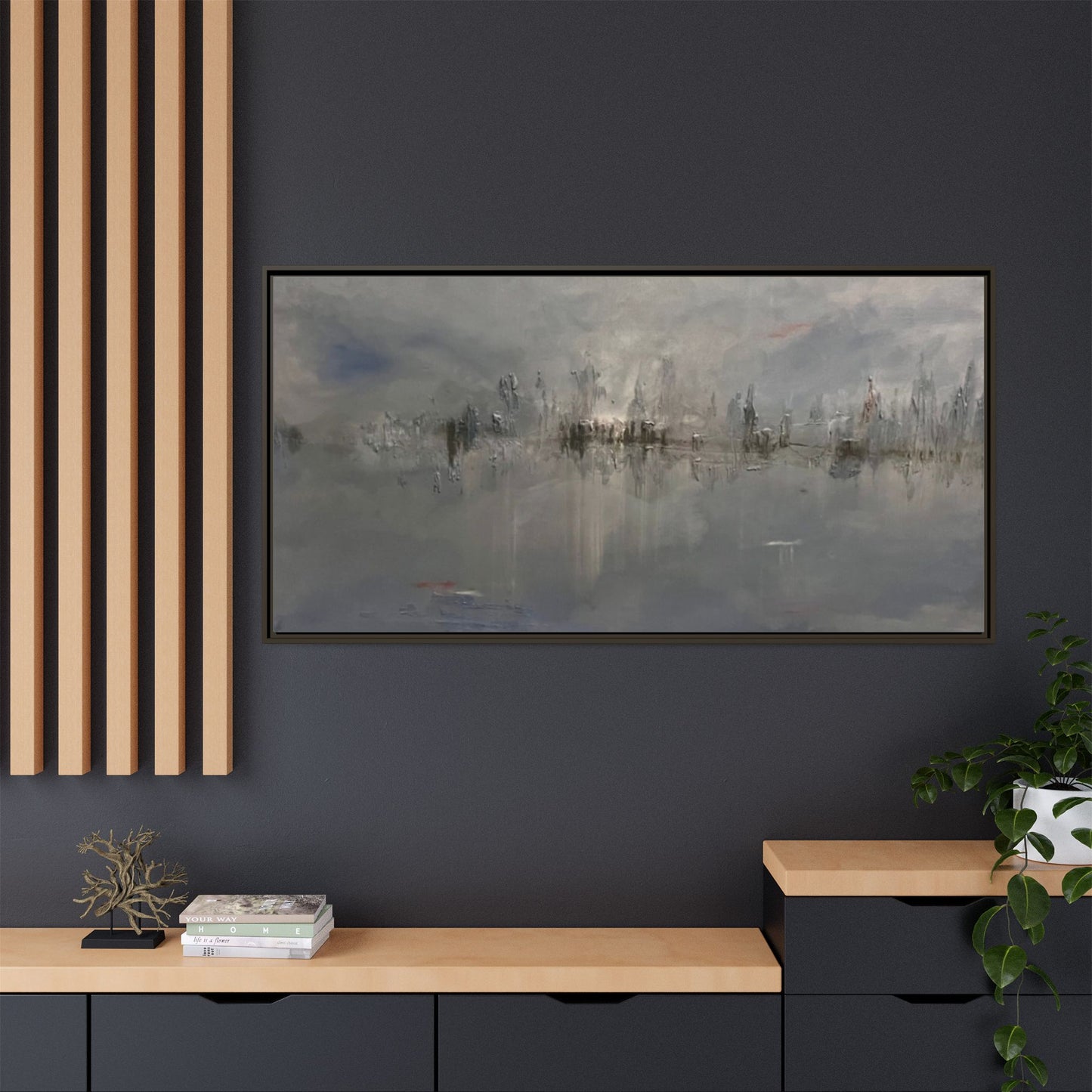 Weight of the Sky" Fine Art Print - Framed