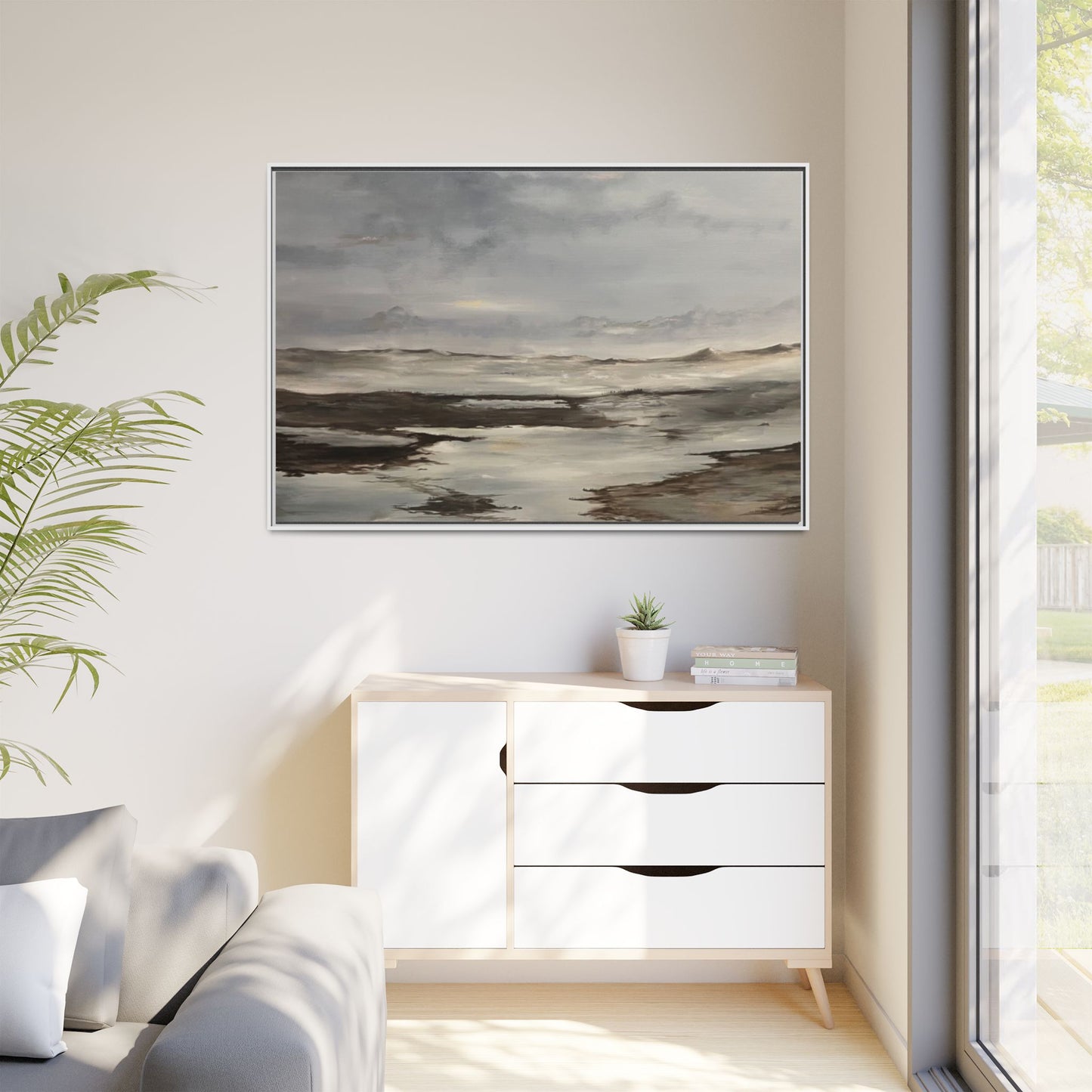 "In the Bog" Fine Art Print - Framed