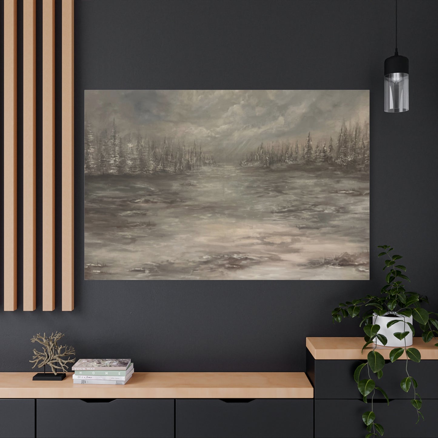 "Among the Evergreens" Fine Art Print