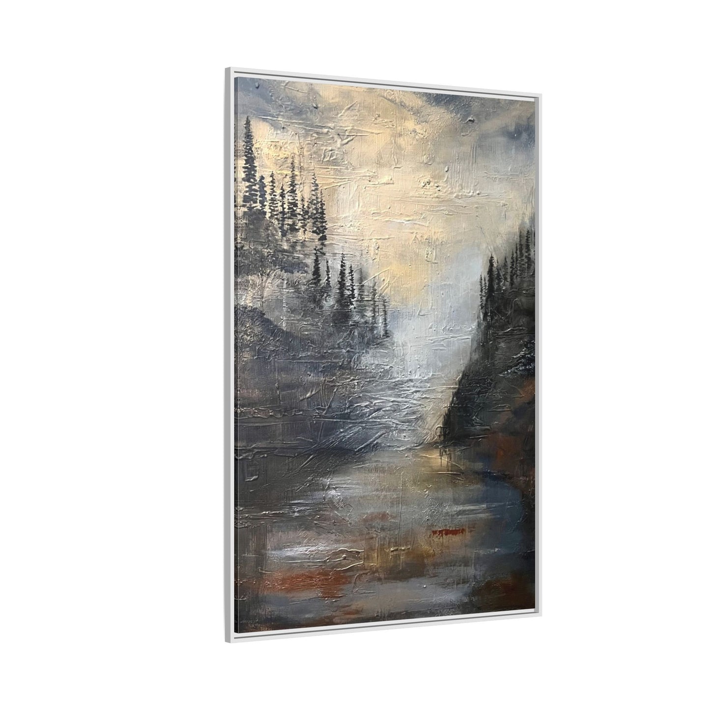 "Valley of Stillness" Fine Art Print - Framed
