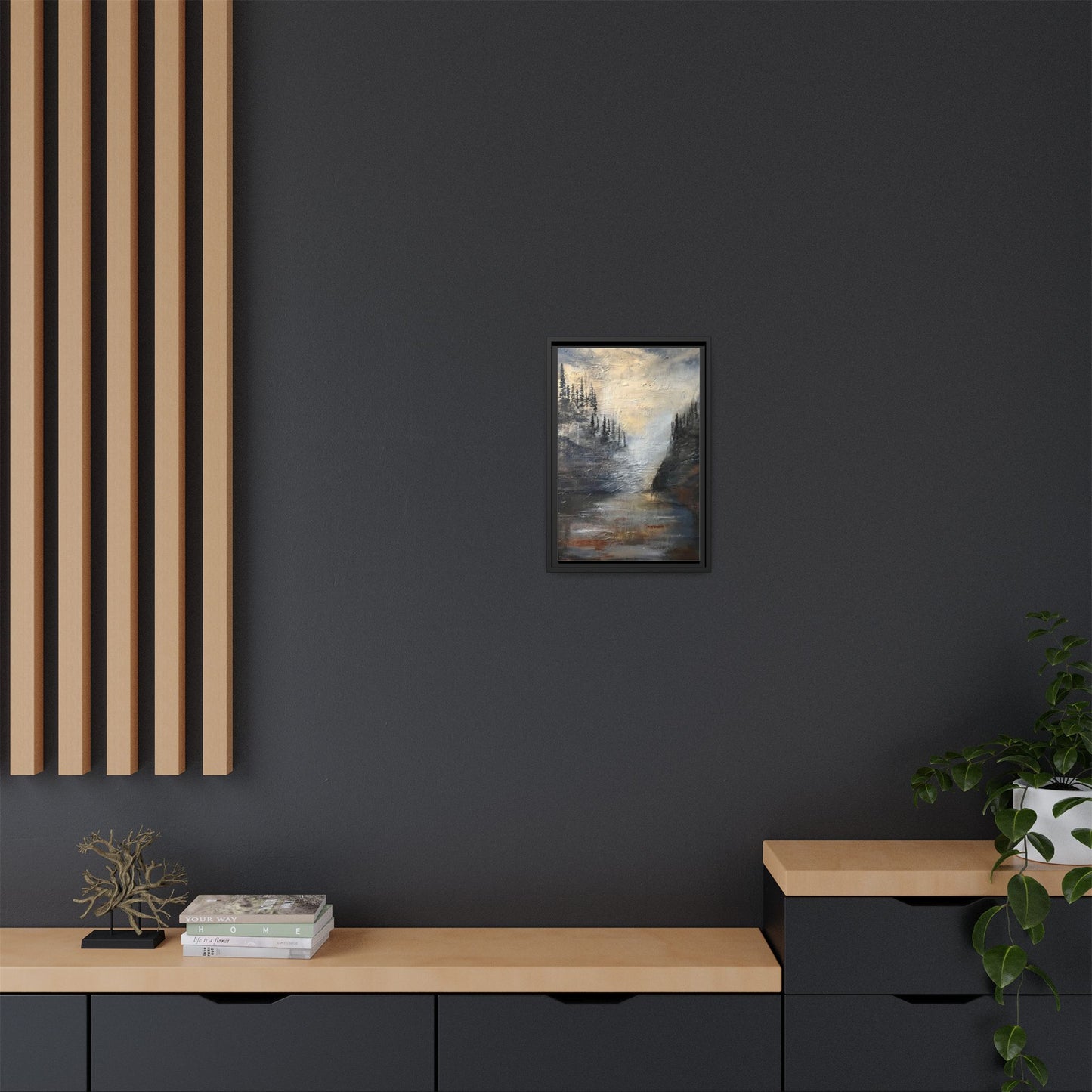 "Valley of Stillness" Fine Art Print - Framed