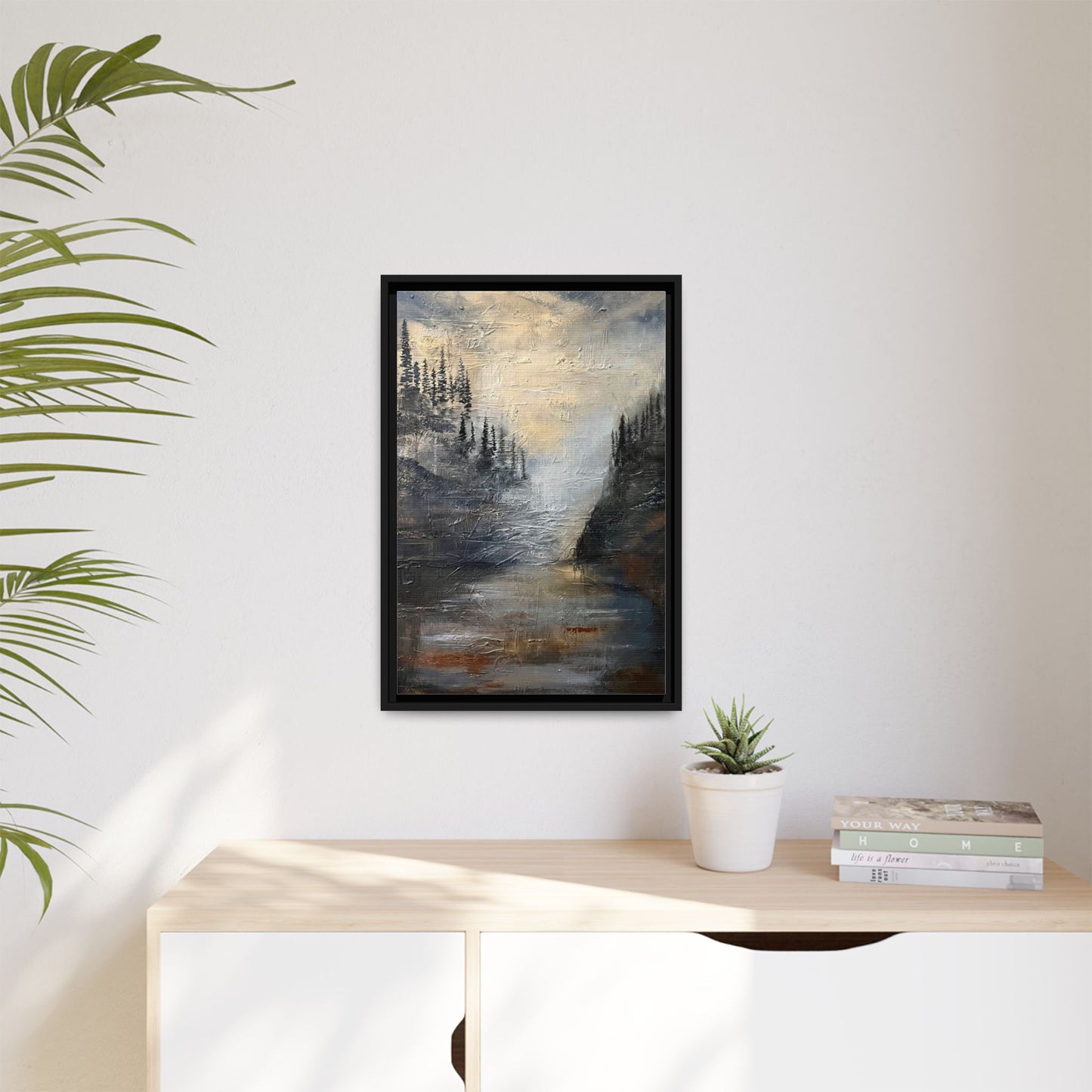 "Valley of Stillness" Fine Art Print - Framed