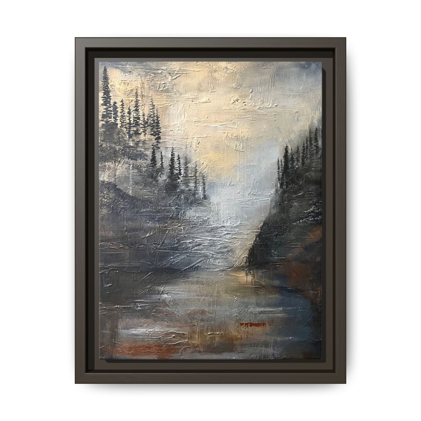 "Valley of Stillness" Fine Art Print - Framed