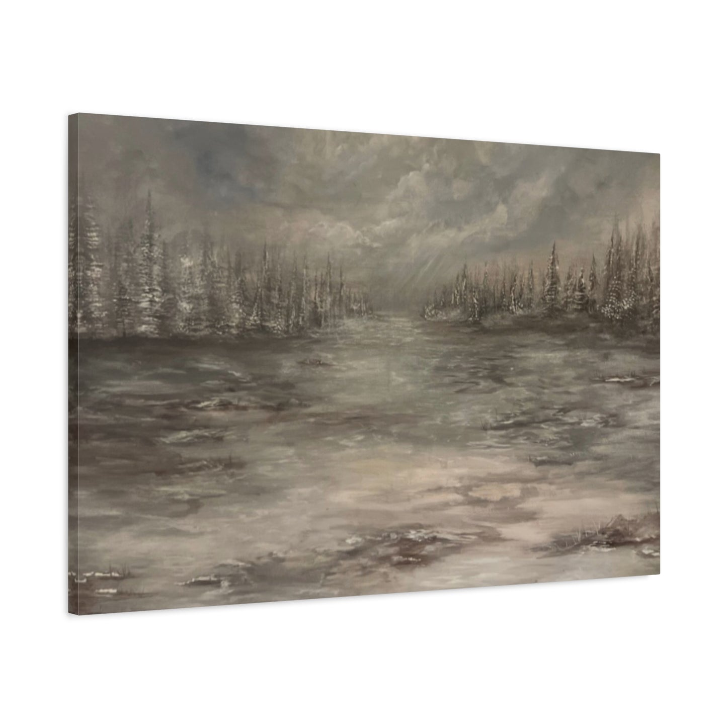 "Among the Evergreens" Fine Art Print