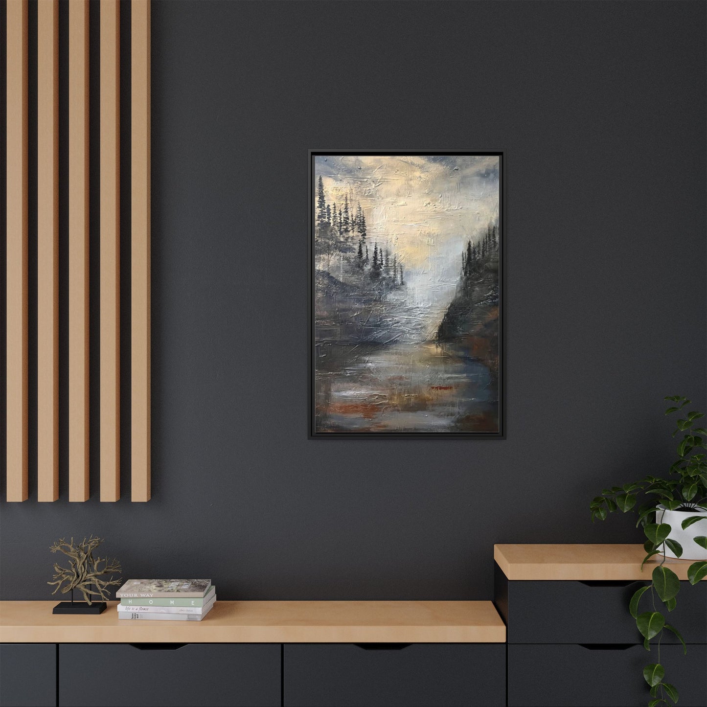 "Valley of Stillness" Fine Art Print - Framed