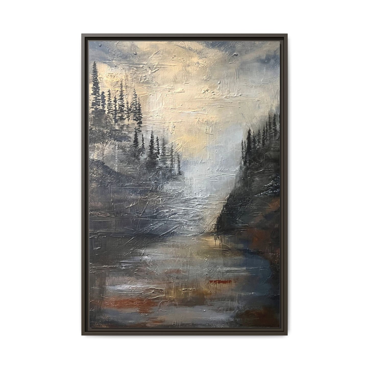 "Valley of Stillness" Fine Art Print - Framed