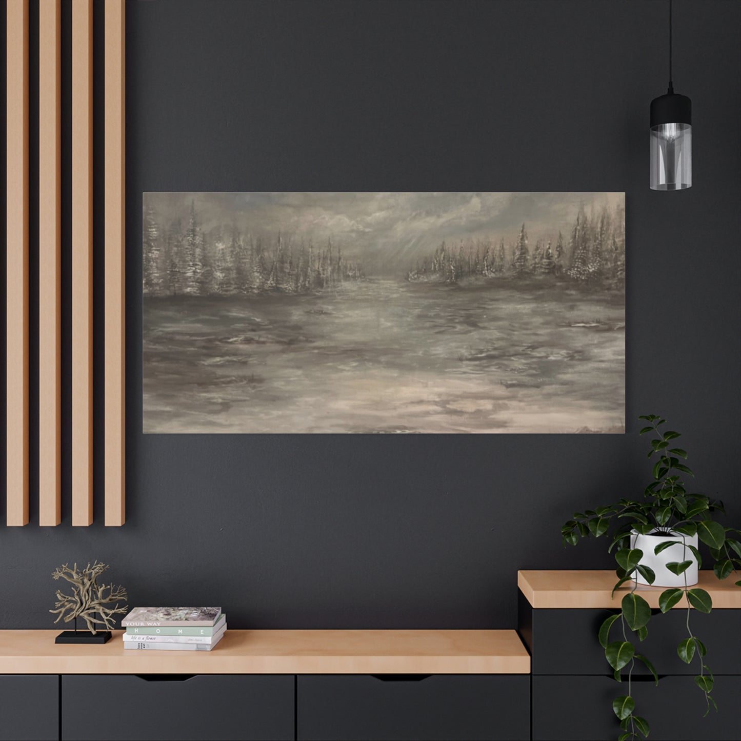 "Among the Evergreens" Fine Art Print
