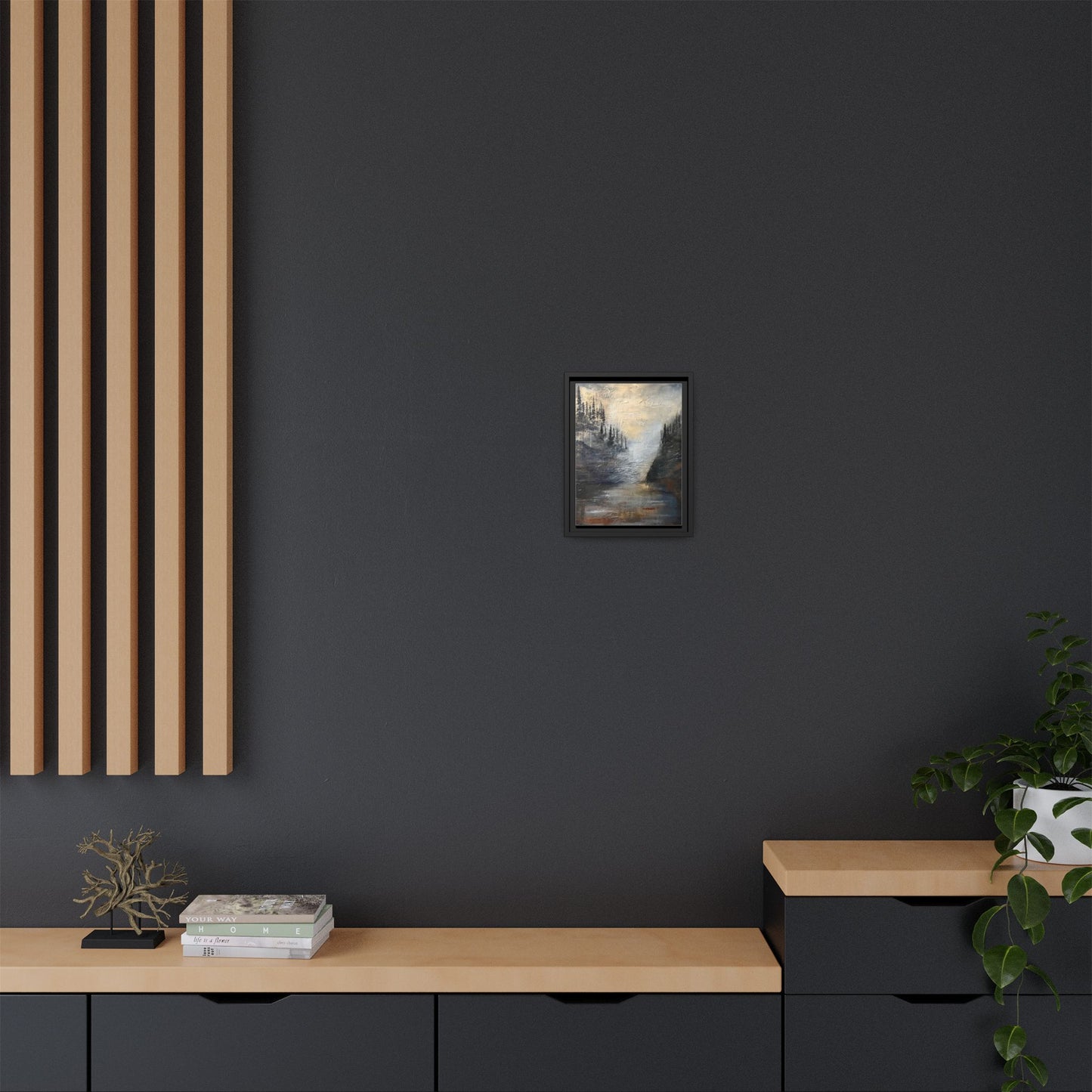 "Valley of Stillness" Fine Art Print - Framed