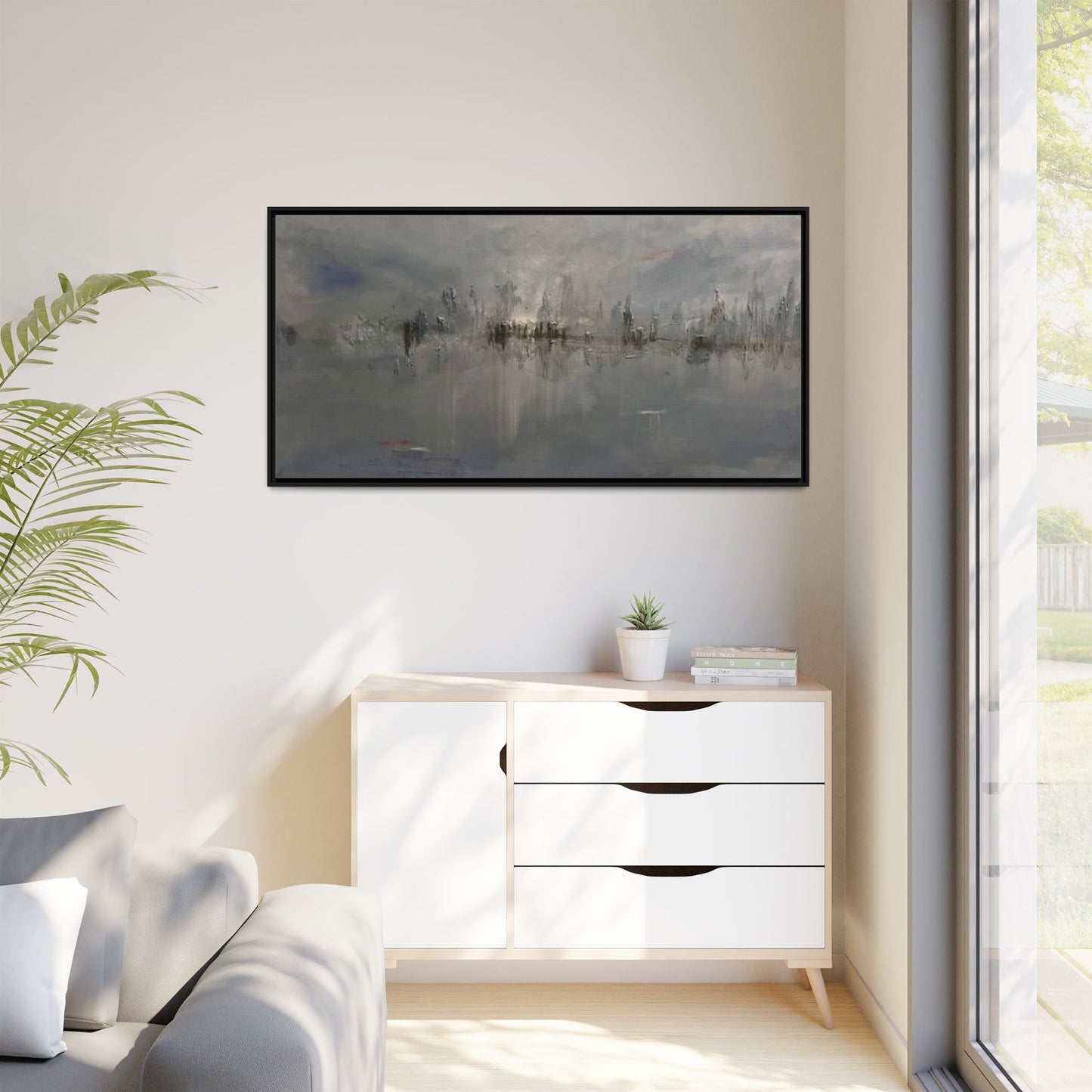 Weight of the Sky" Fine Art Print - Framed
