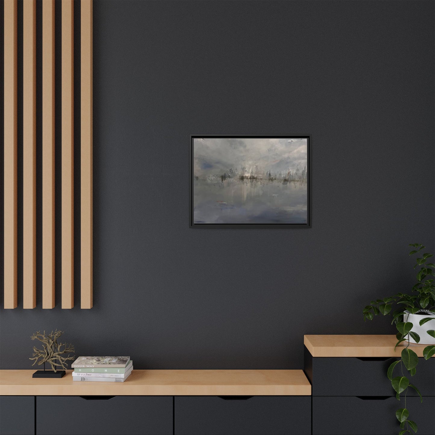 Weight of the Sky" Fine Art Print - Framed