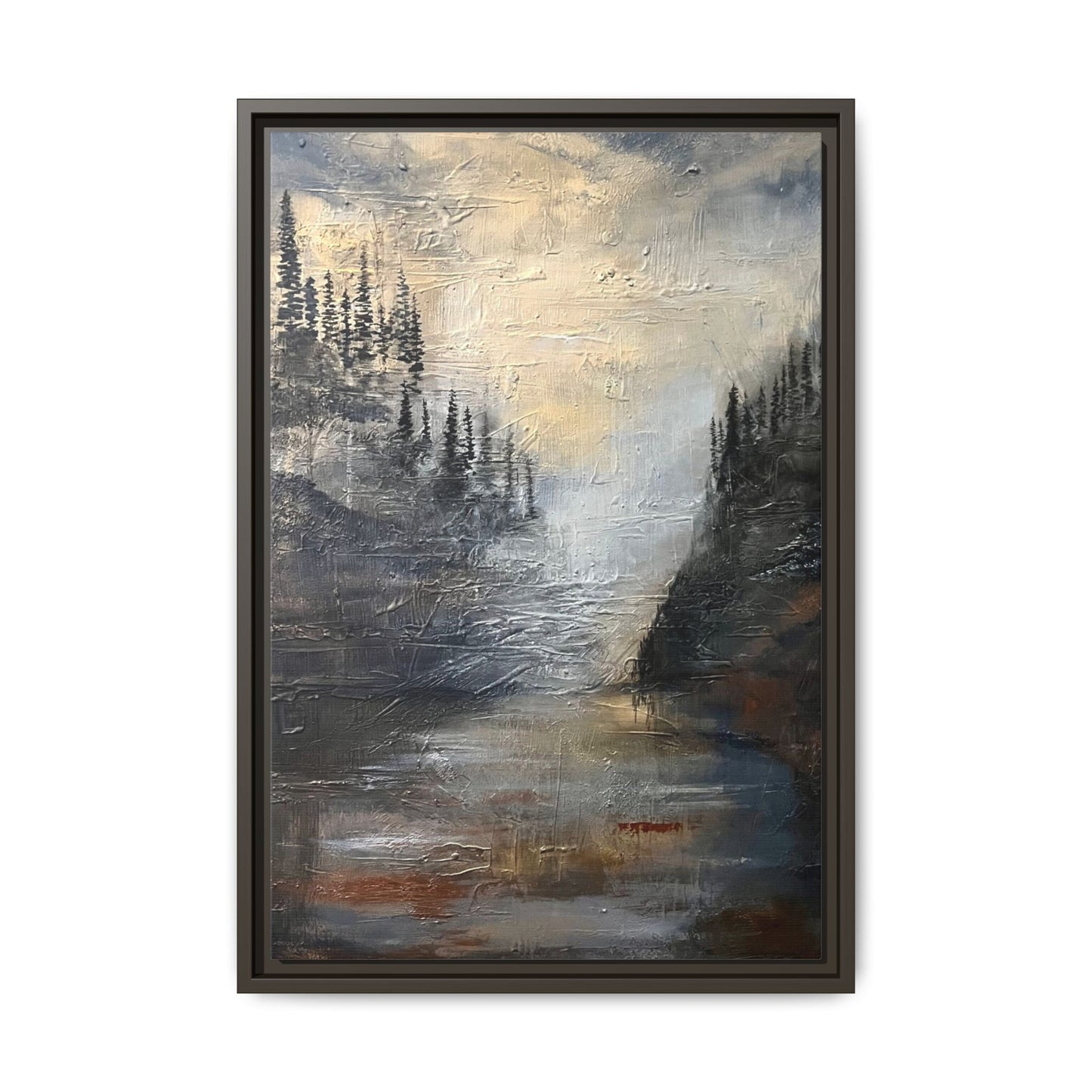 "Valley of Stillness" Fine Art Print - Framed