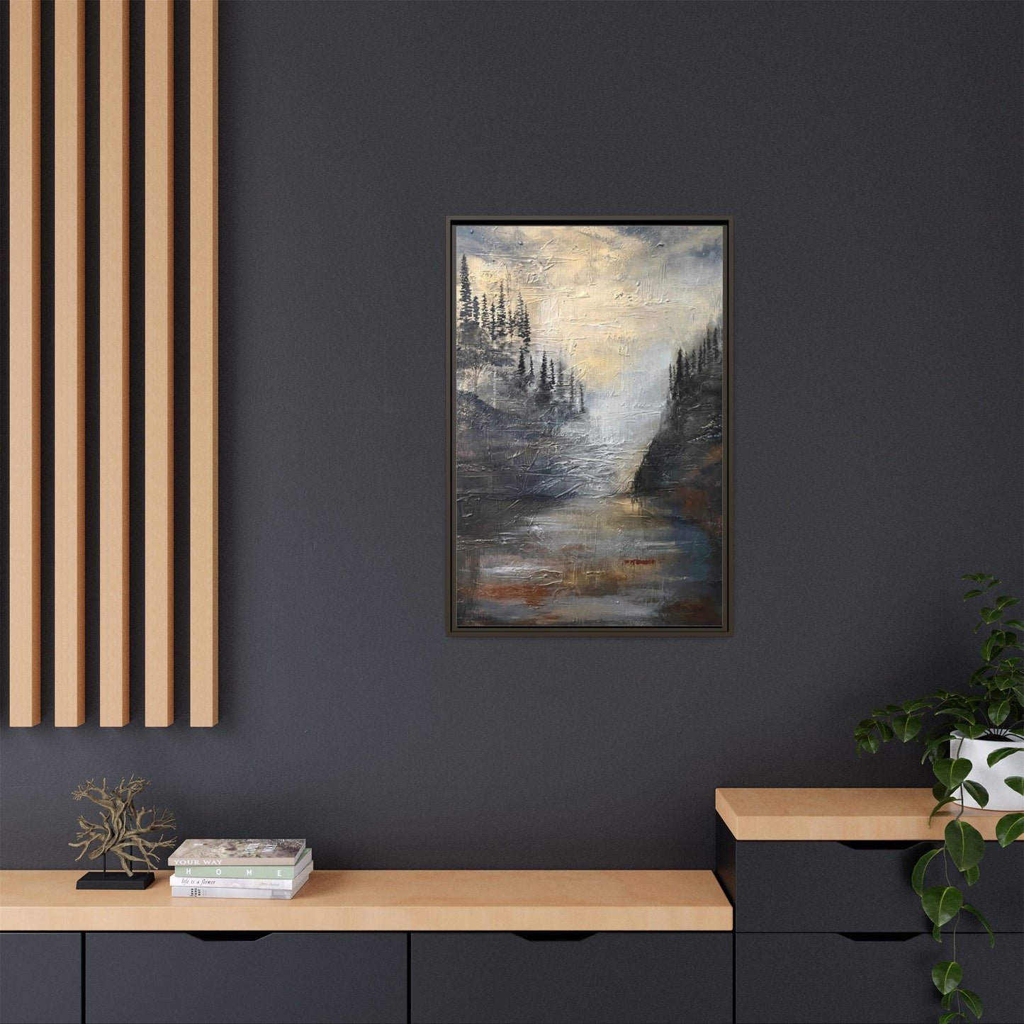 "Valley of Stillness" Fine Art Print - Framed