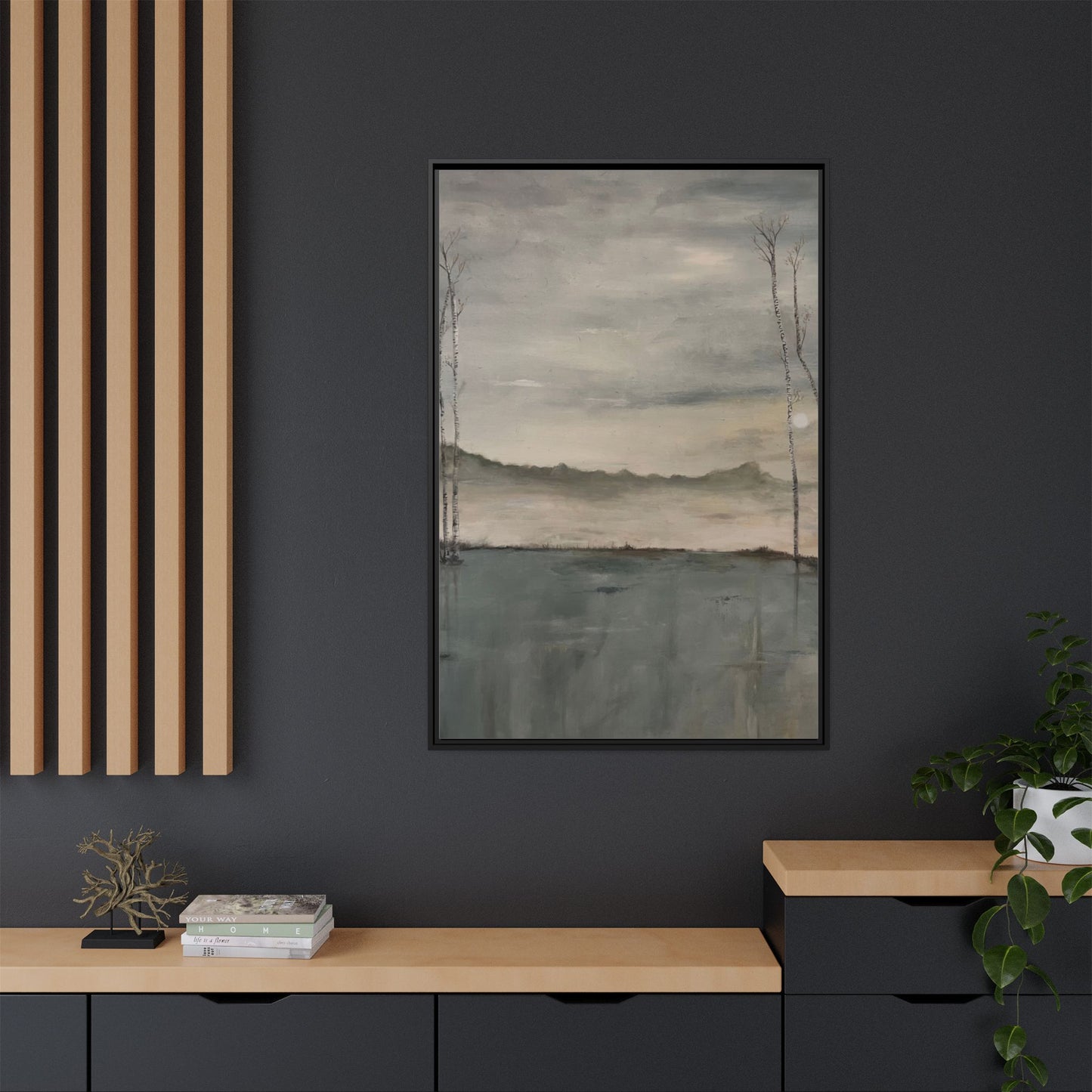 "Veil of Morning Light" Fine Art Print - Framed