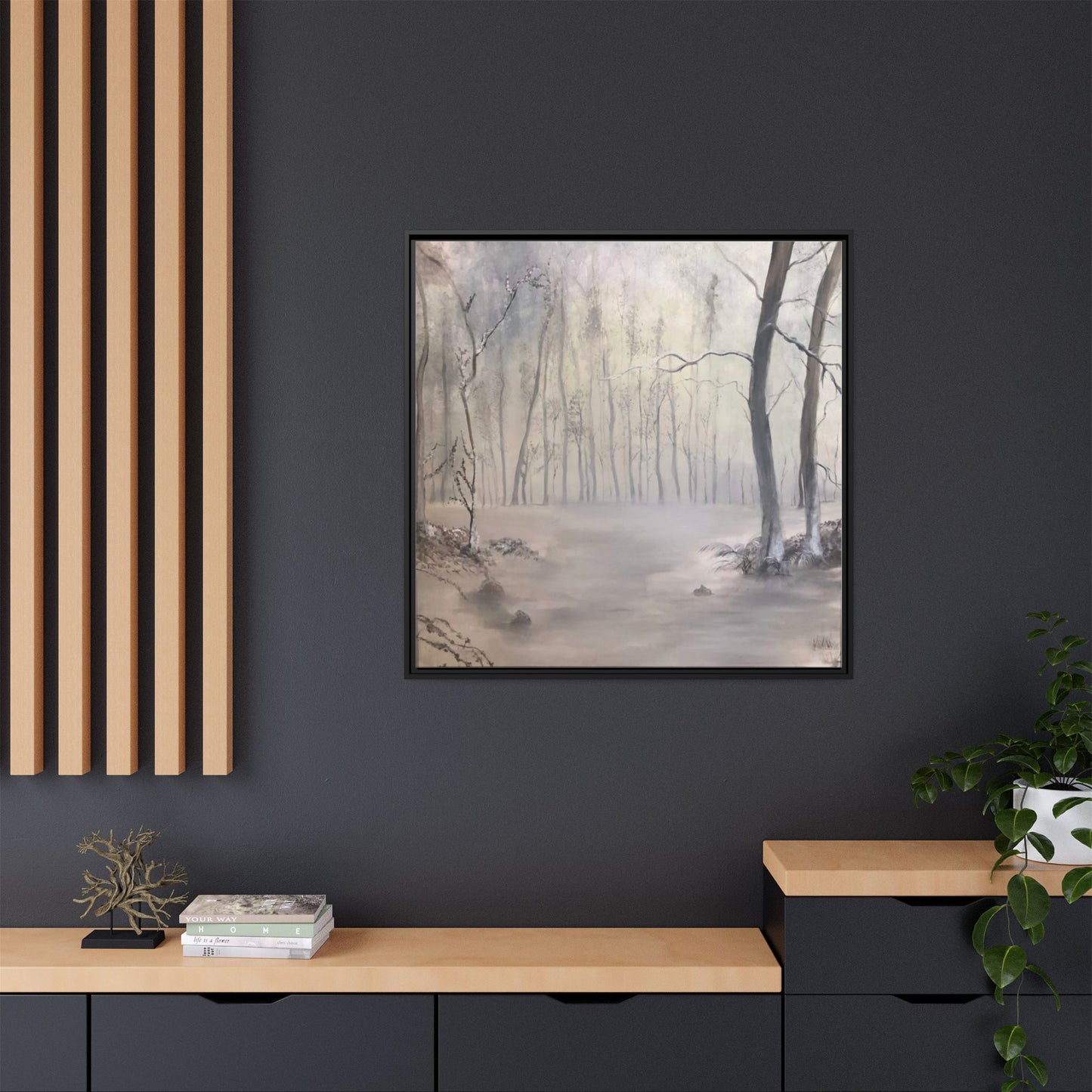 "Silent Winter" Fine Art Print - Framed