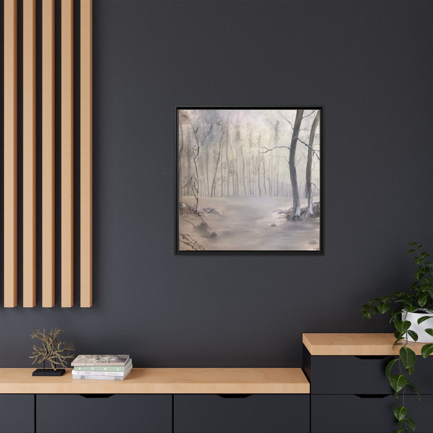 "Silent Winter" Fine Art Print - Framed