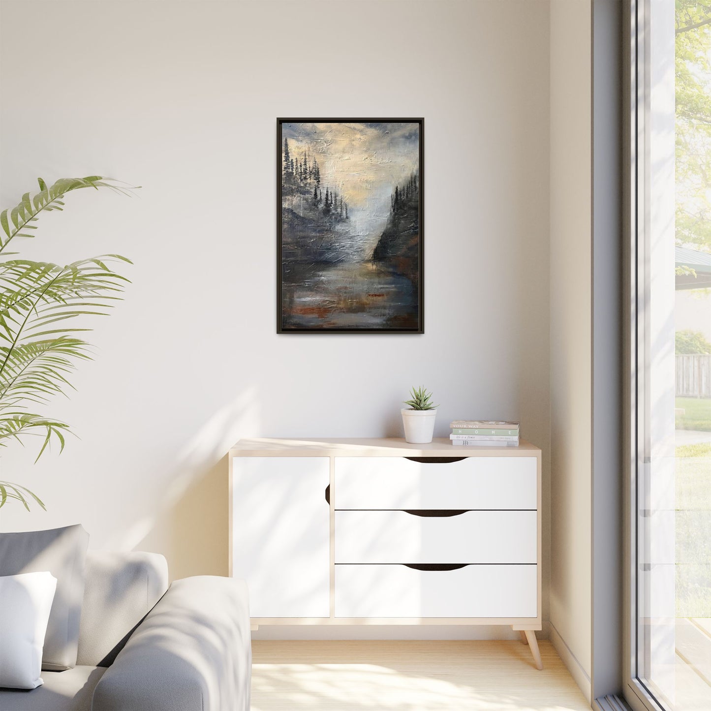"Valley of Stillness" Fine Art Print - Framed