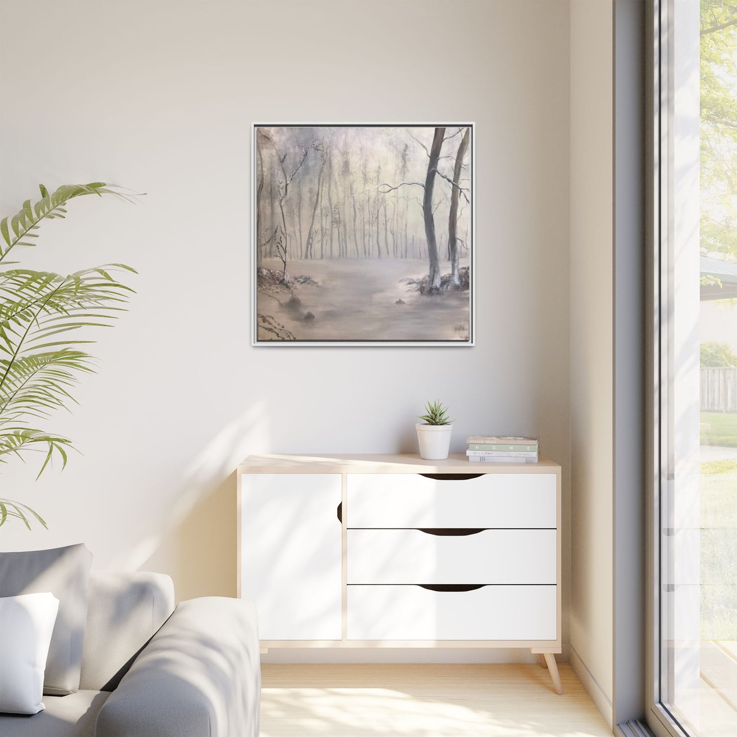 "Silent Winter" Fine Art Print - Framed