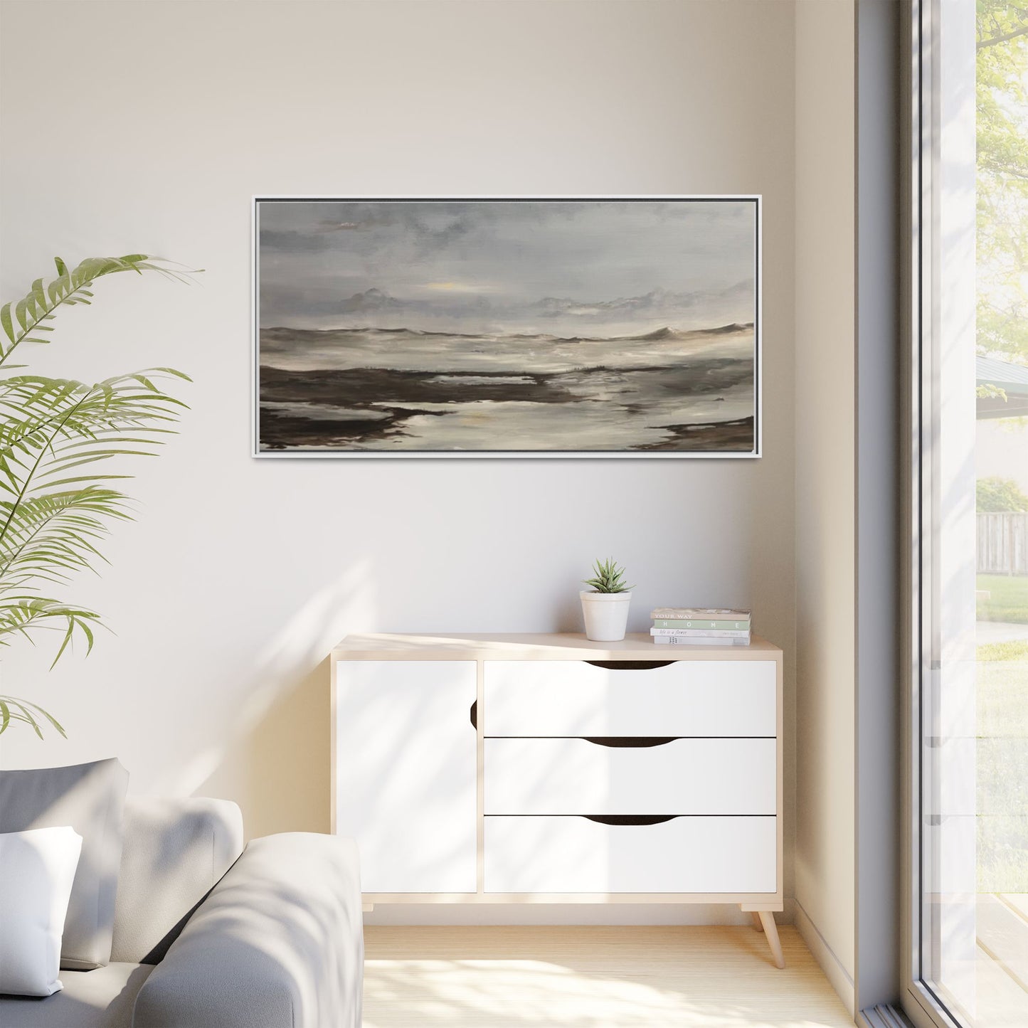 "In the Bog" Fine Art Print - Framed